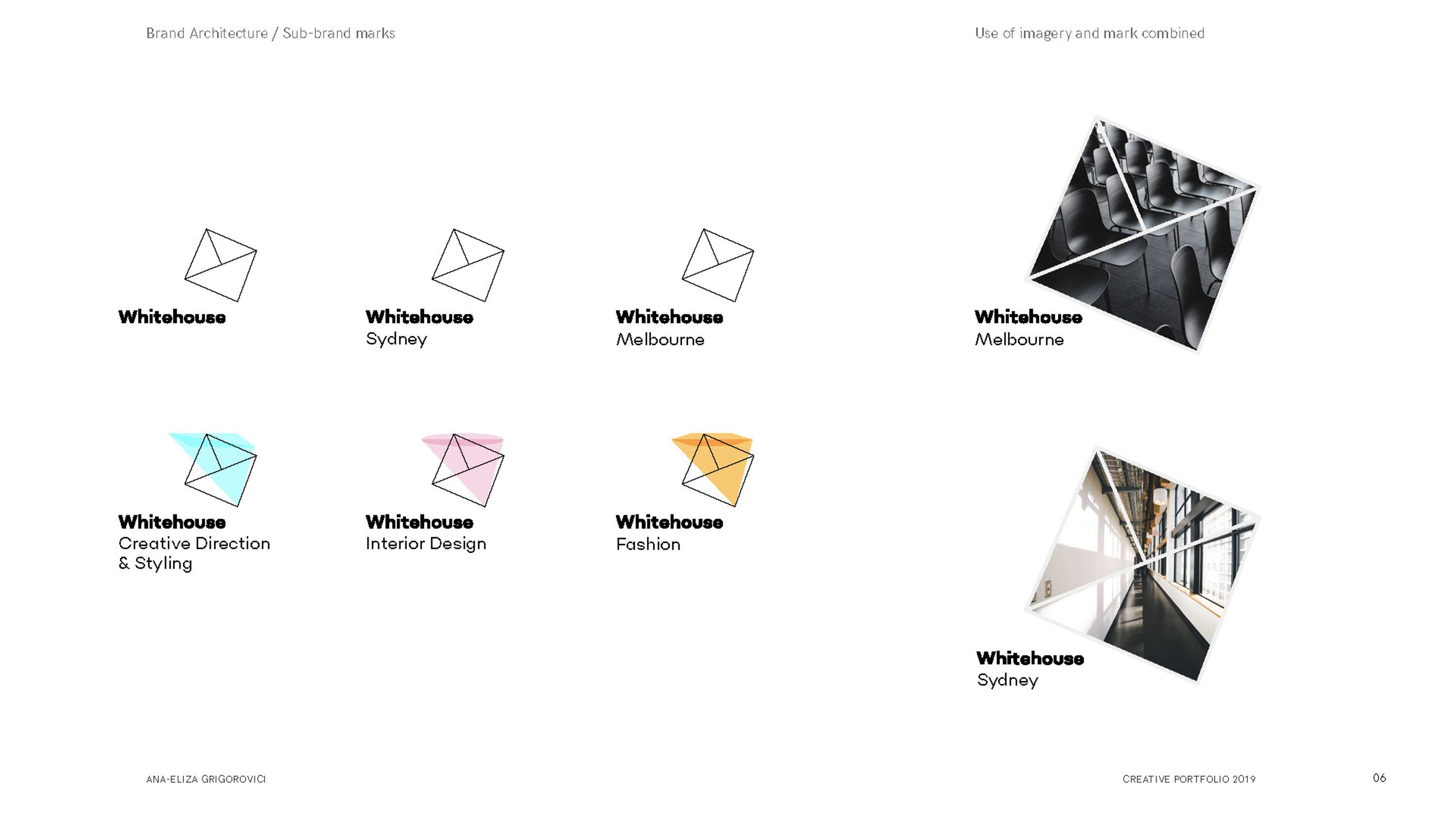 Whitehouse University Branding by Ana Grigorovici
