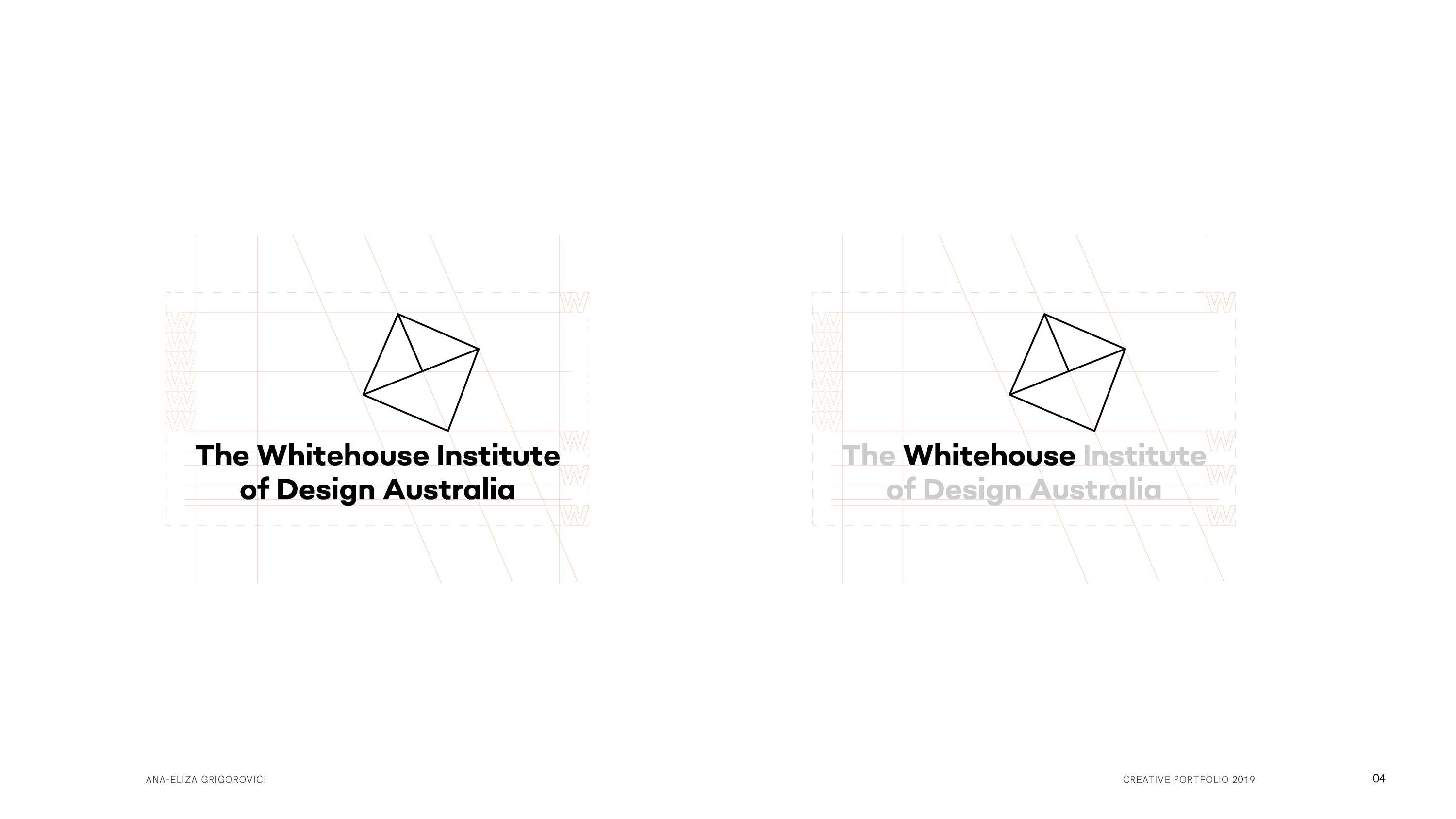 Whitehouse University Branding by Ana Grigorovici