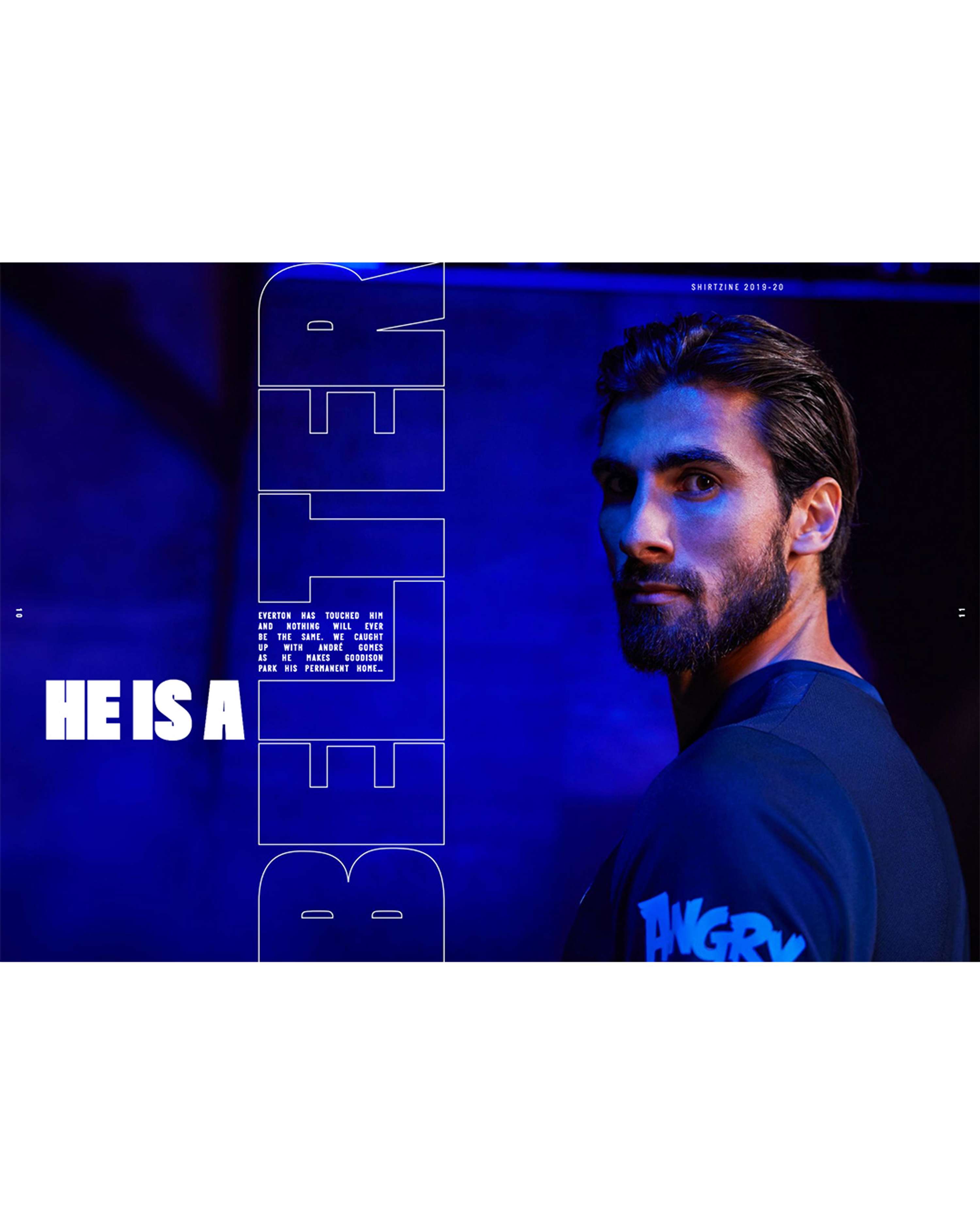 Everton 3rd Kit & Kit Launch Zine by Madeleine Penfold