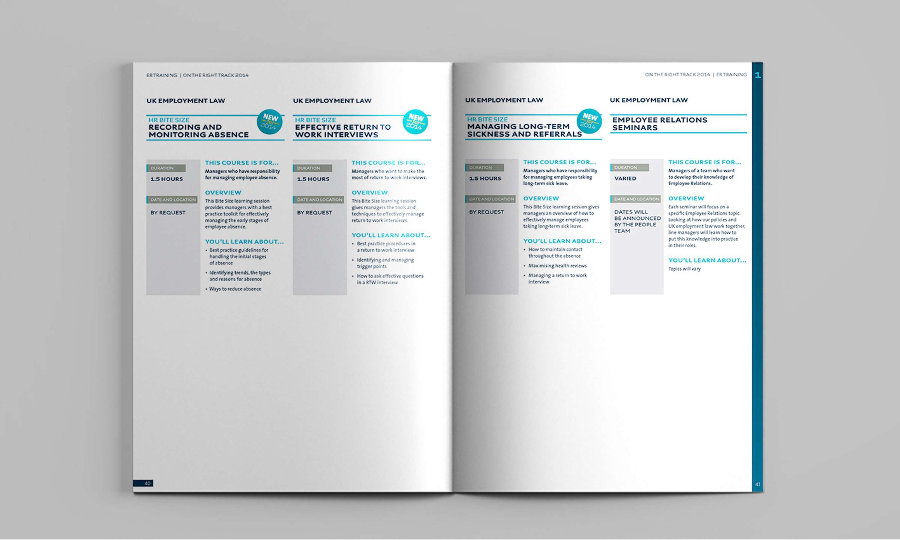 Eurostar On the Right Track Training Course Directory by Cath Birch