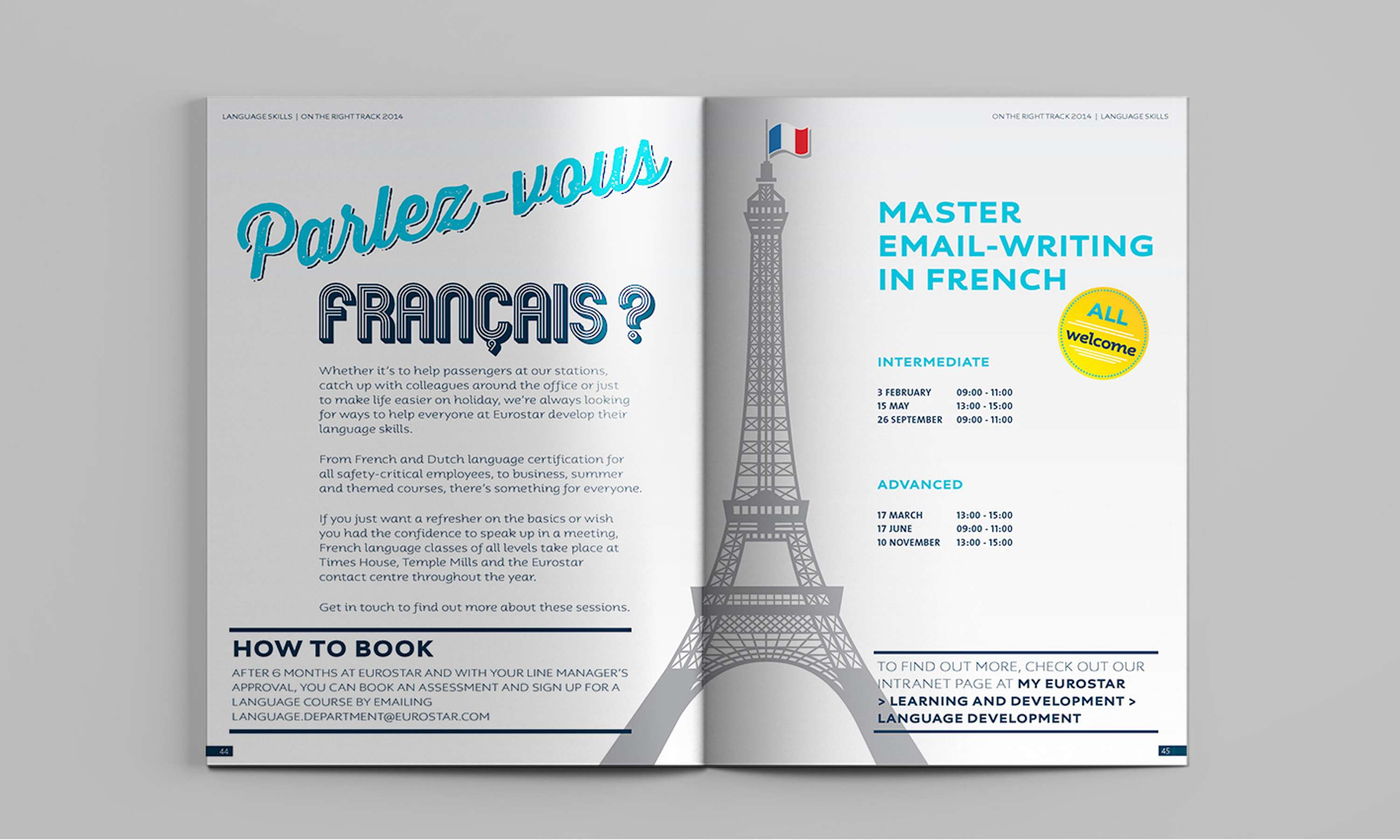 Eurostar On the Right Track Training Course Directory by Cath Birch