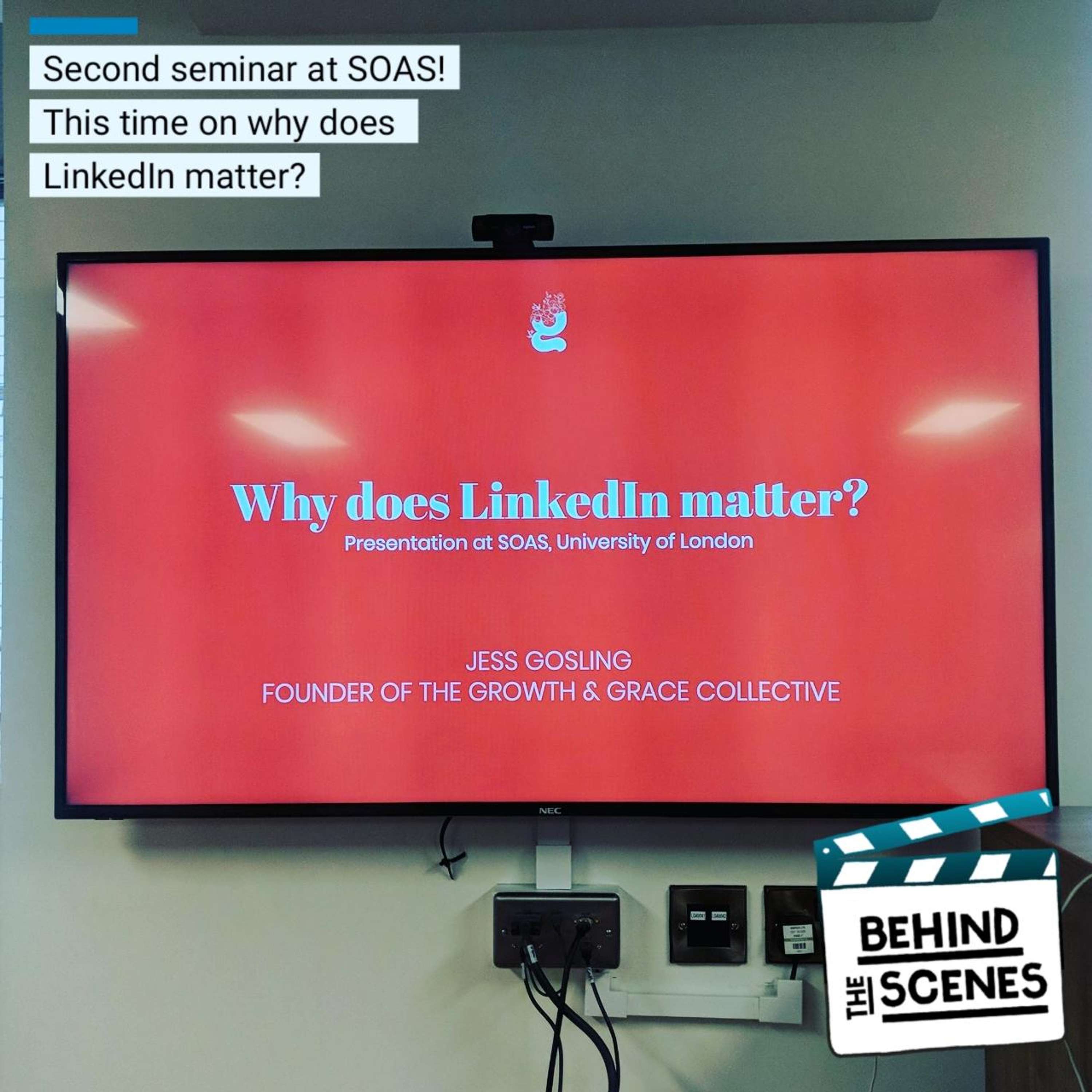 LinkedIn Optimisation by Jess Gosling