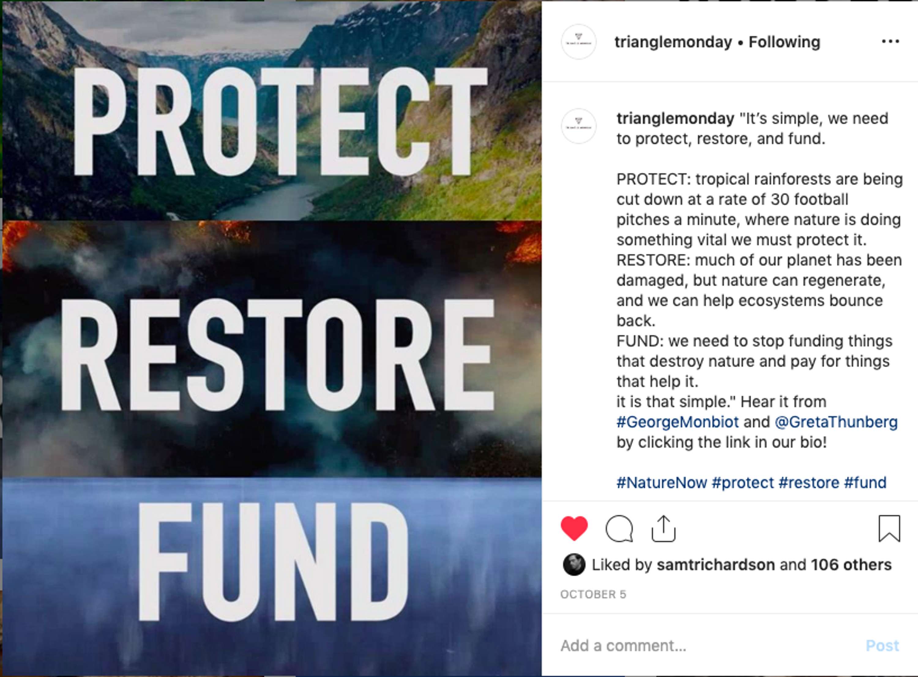 Social Media Coverage for the Launch of 3 x films with Triangle Monday by Diana Turchi