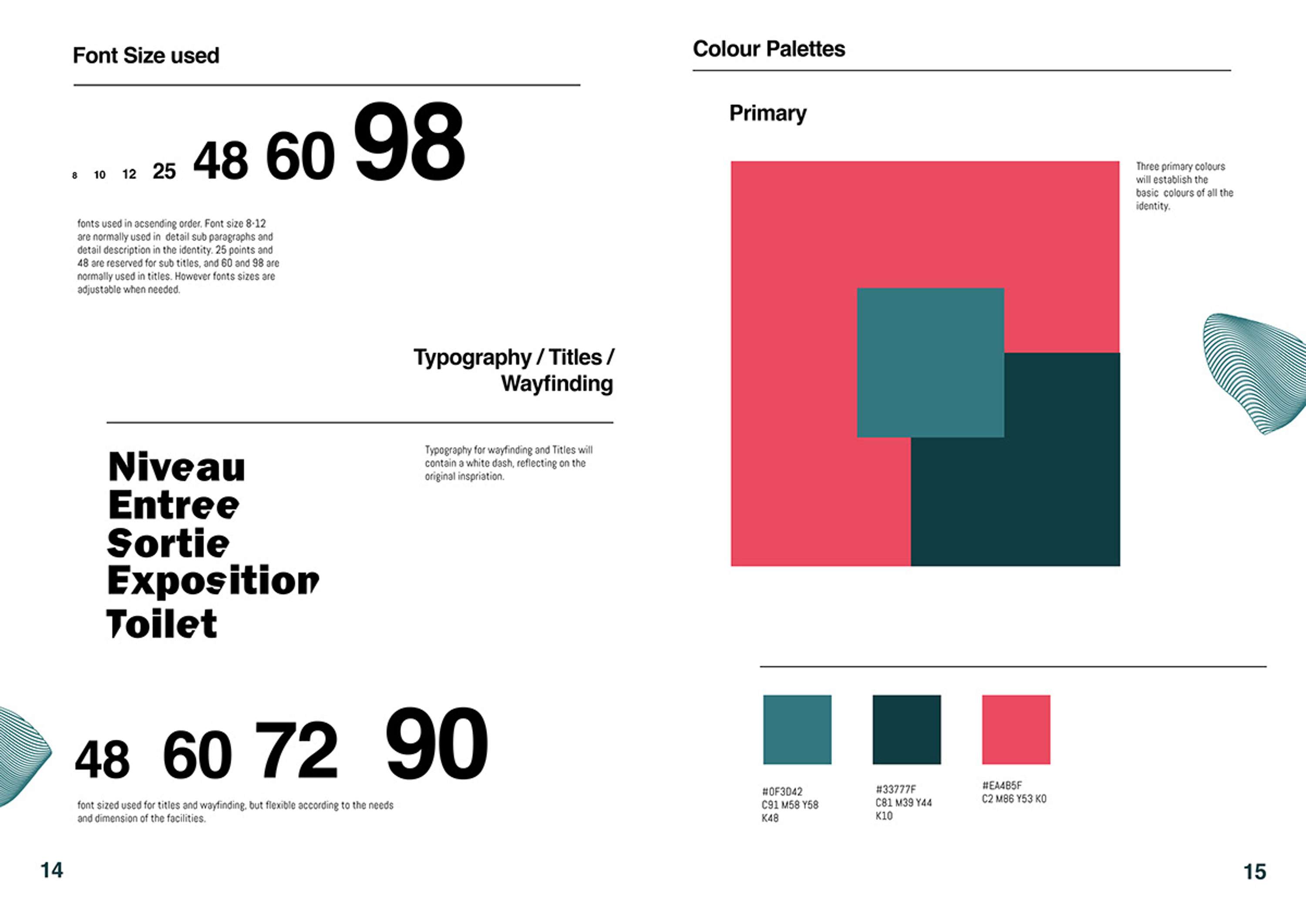 Espace Fondation  EDF- A visual identity by Emily Tse