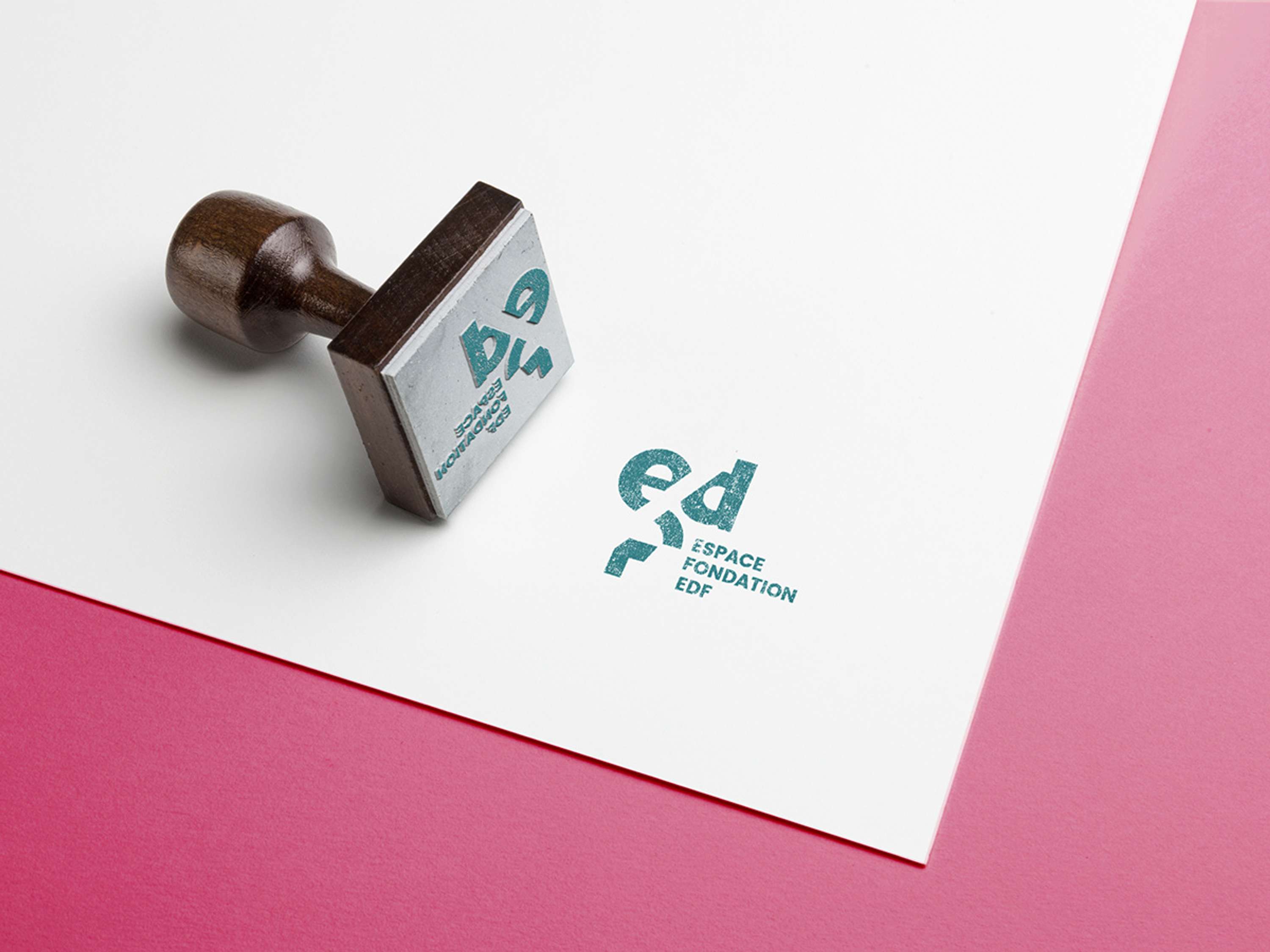 Espace Fondation  EDF- A visual identity by Emily Tse