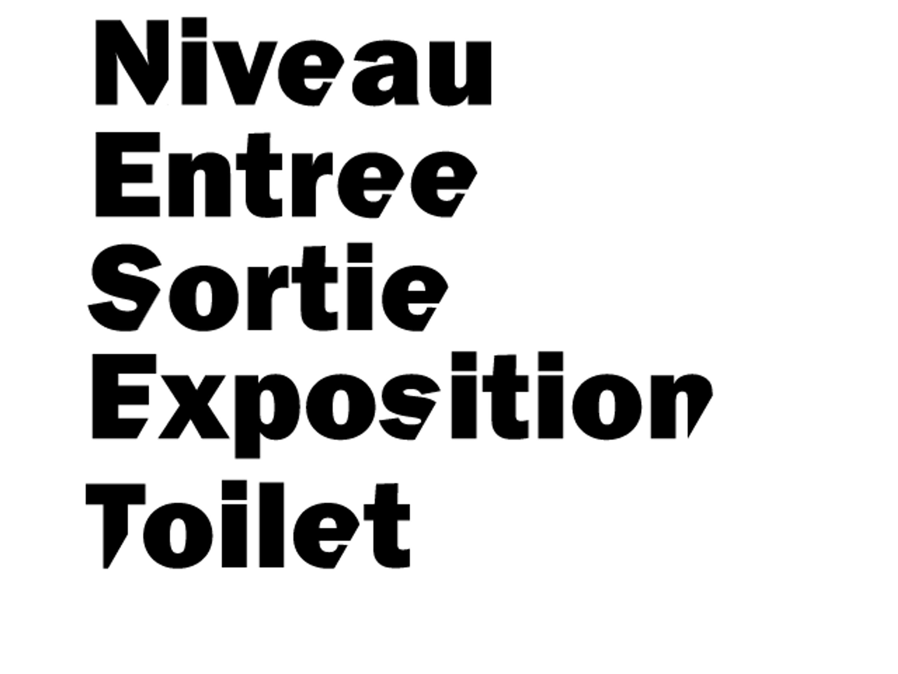 Espace Fondation  EDF- A visual identity by Emily Tse