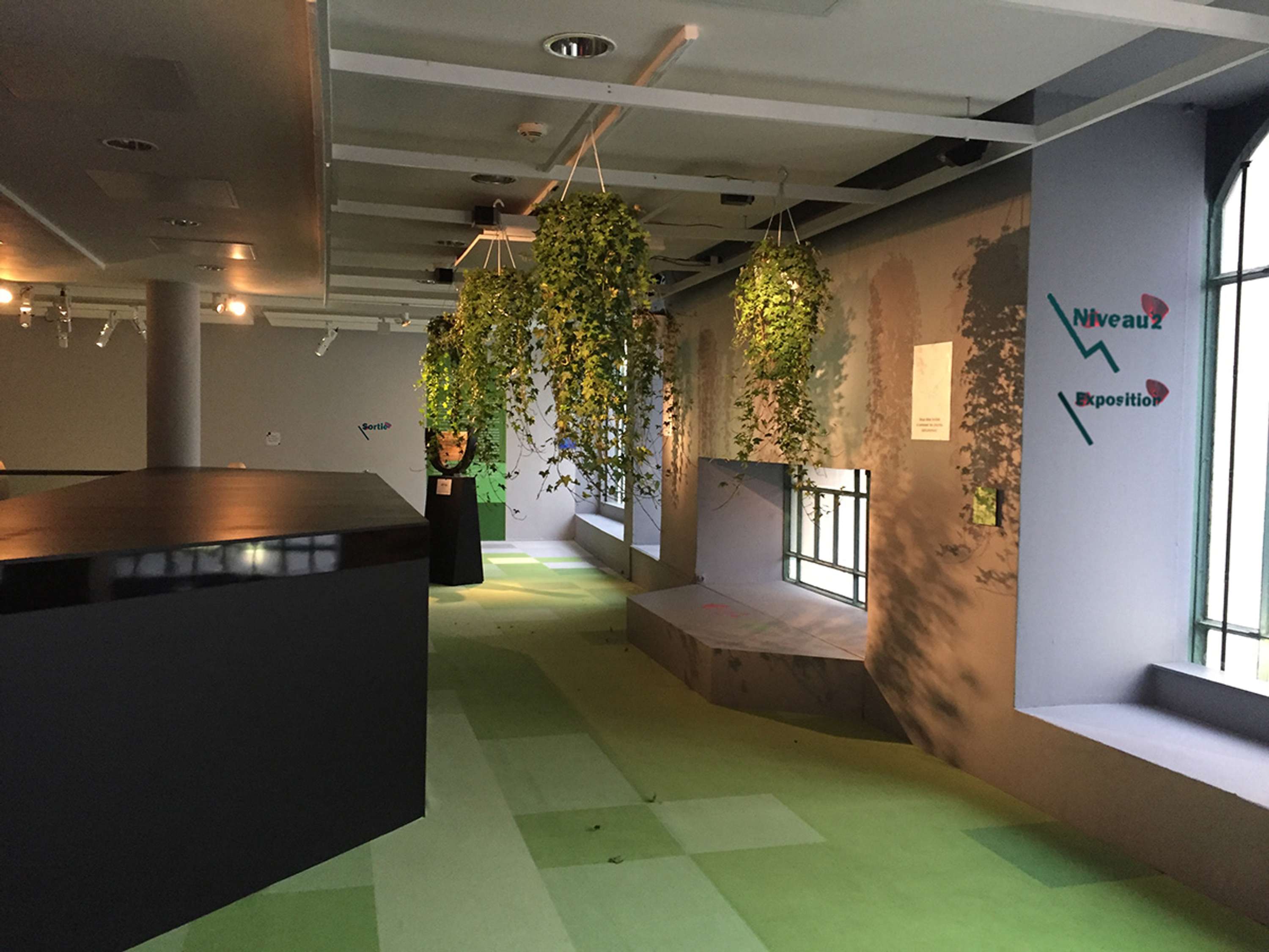 Espace Fondation  EDF- A visual identity by Emily Tse