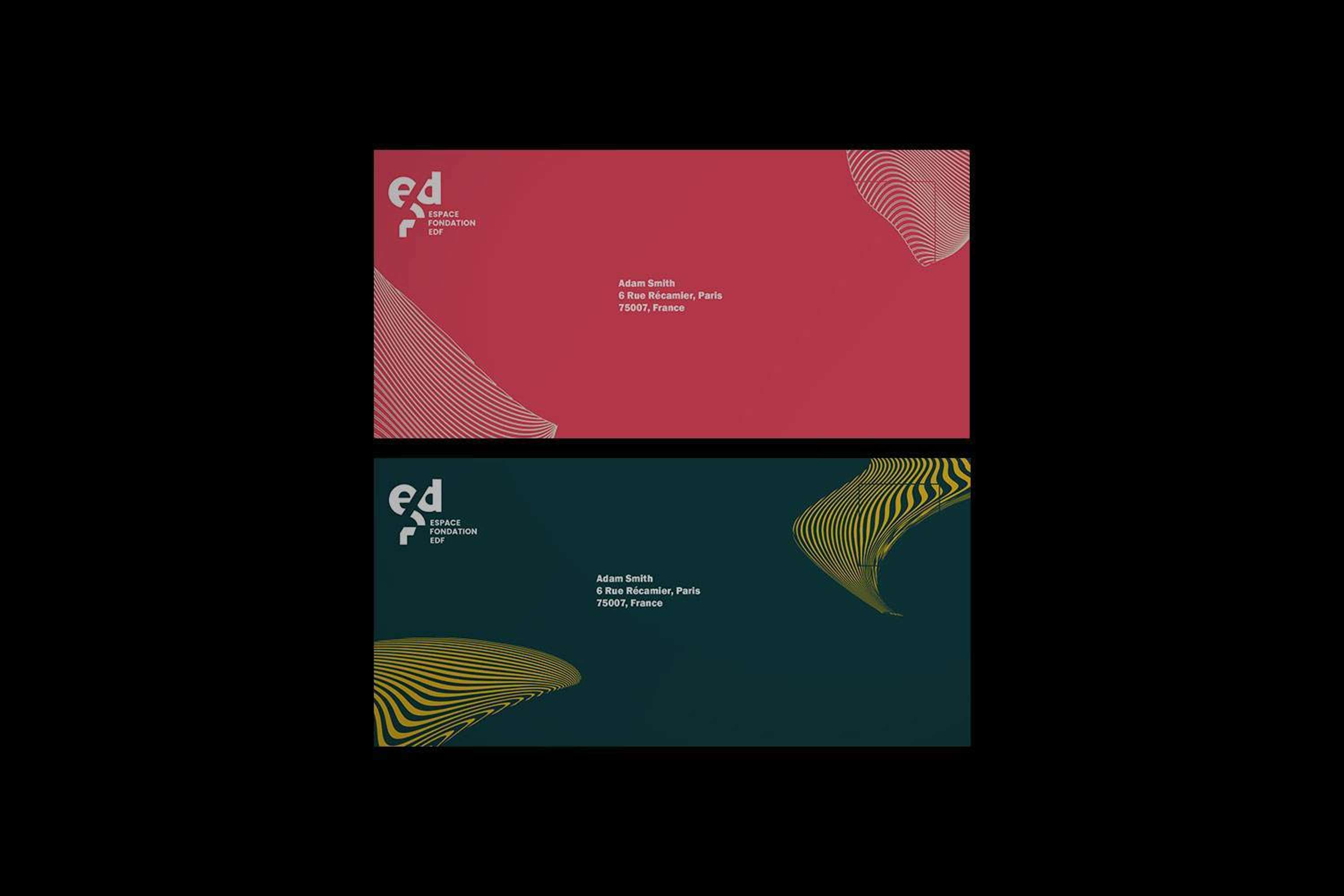 Espace Fondation  EDF- A visual identity by Emily Tse