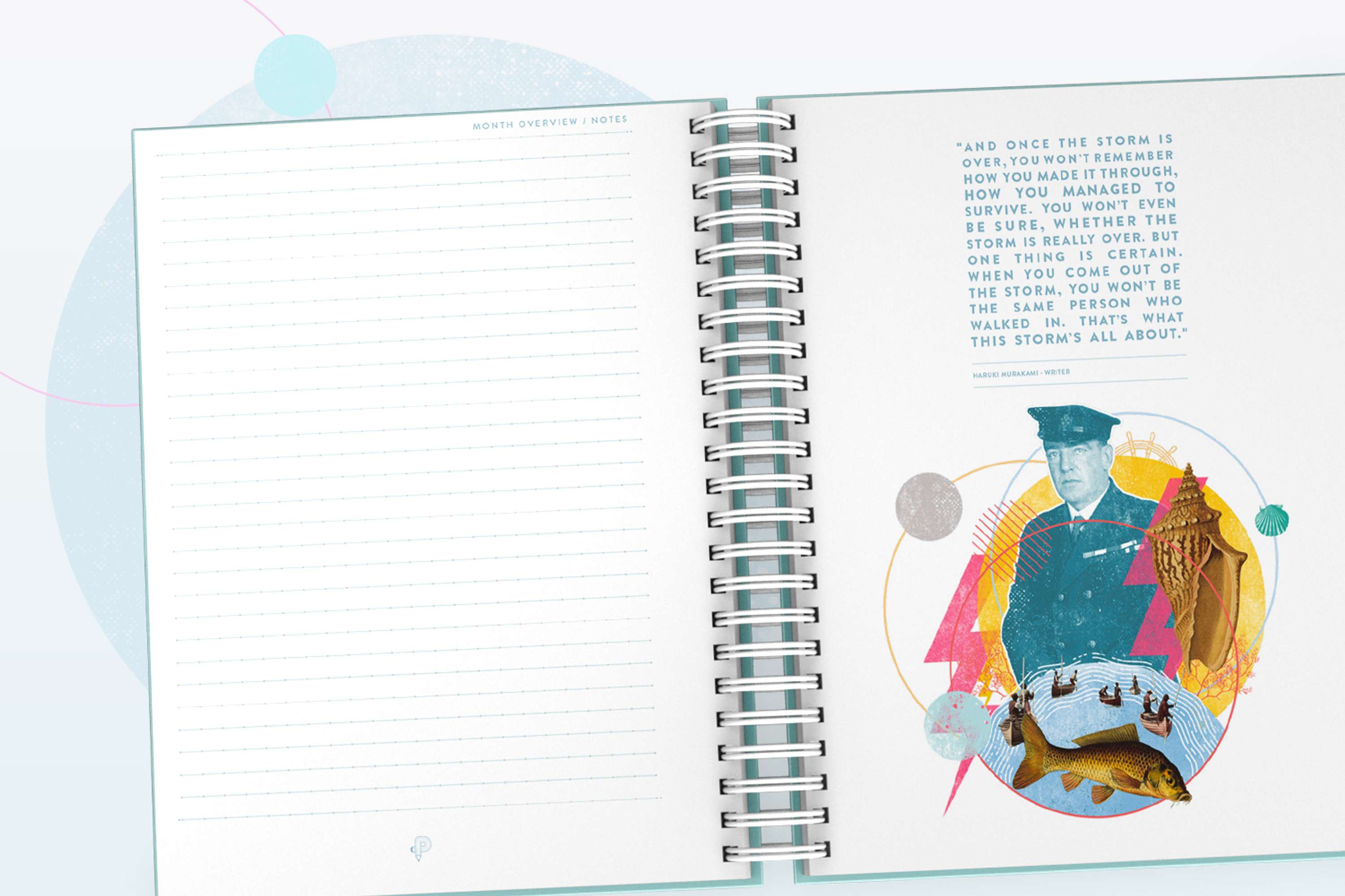 On a Positive Notebook by jamie reid