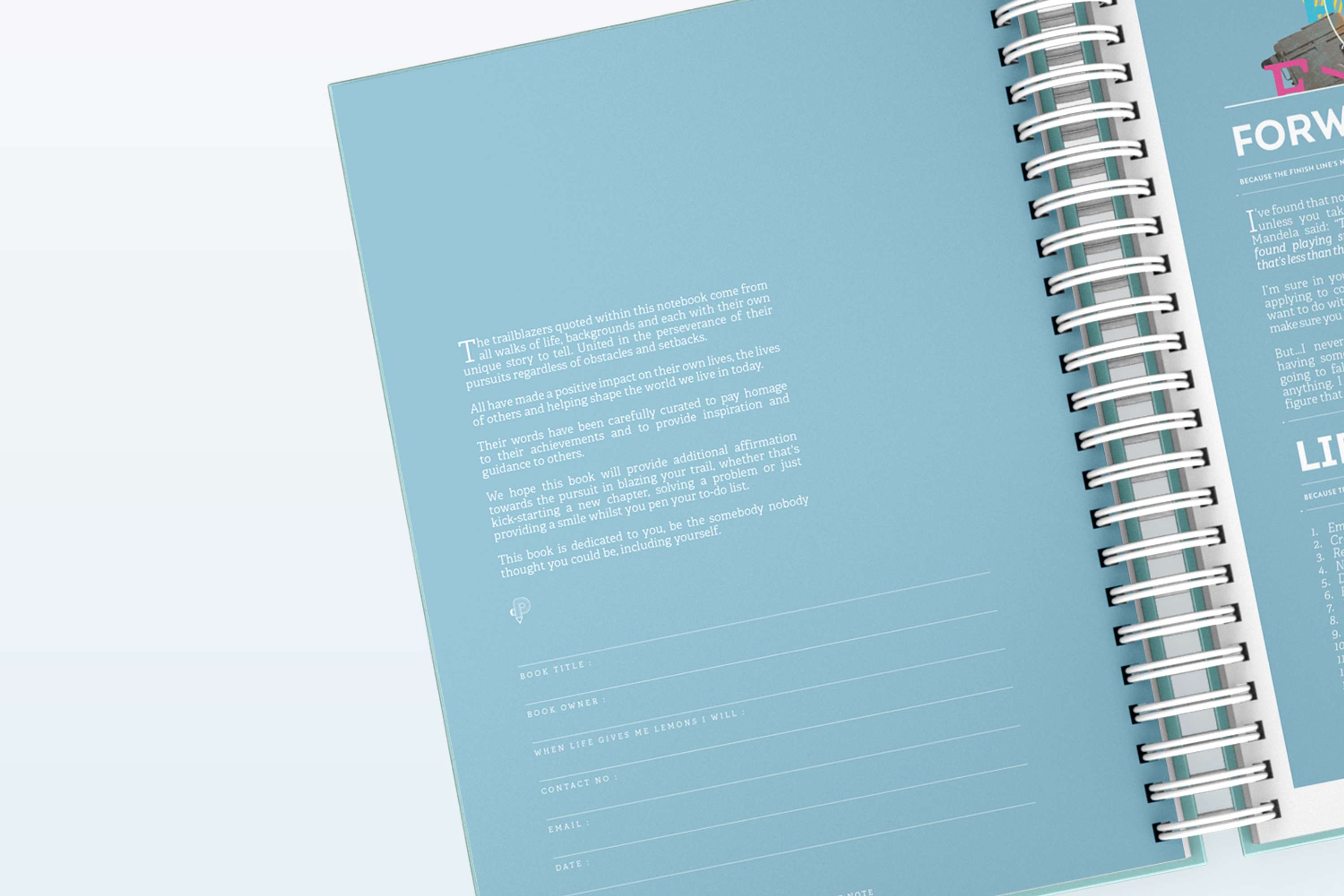 On a Positive Notebook by jamie reid