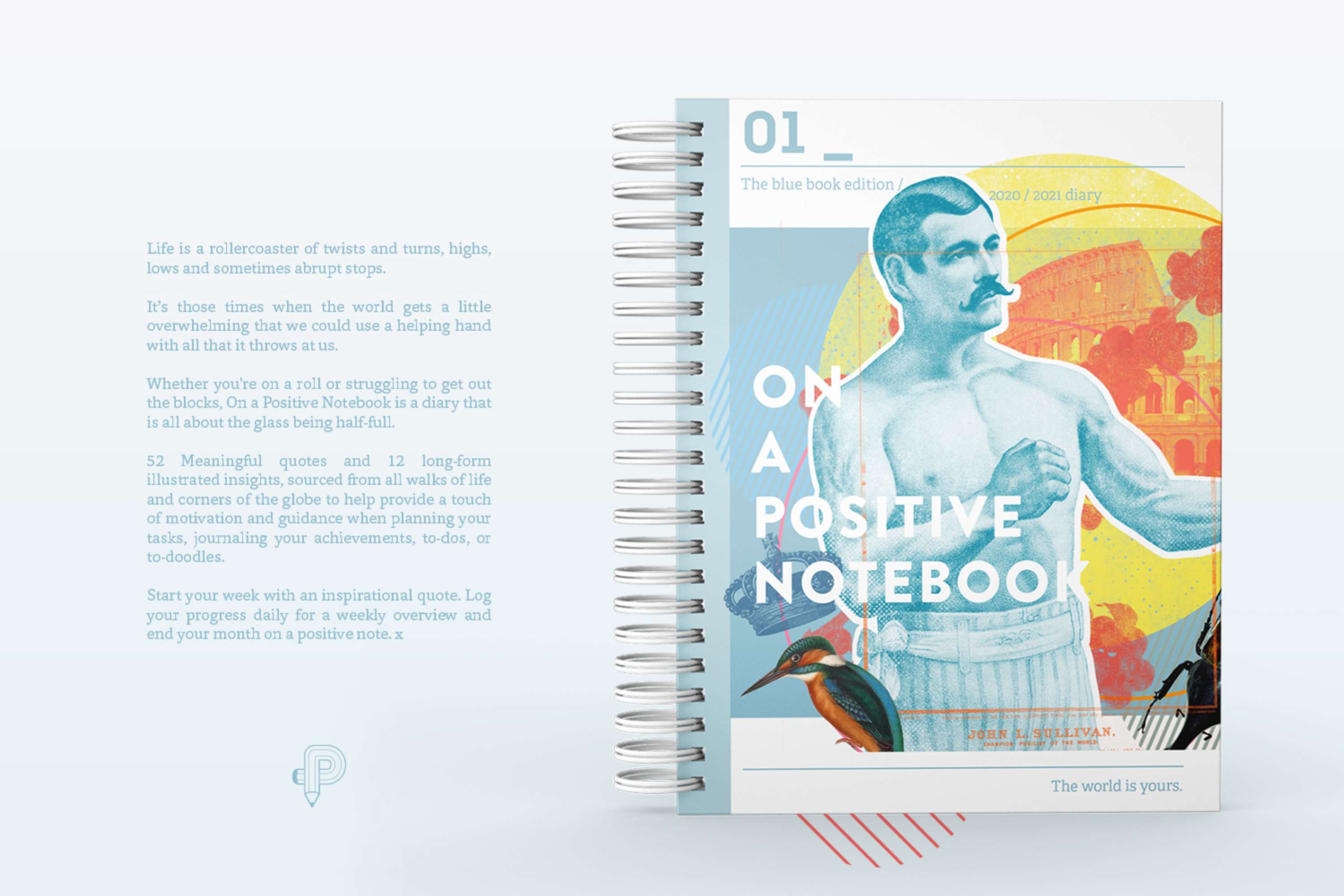 On a Positive Notebook by jamie reid