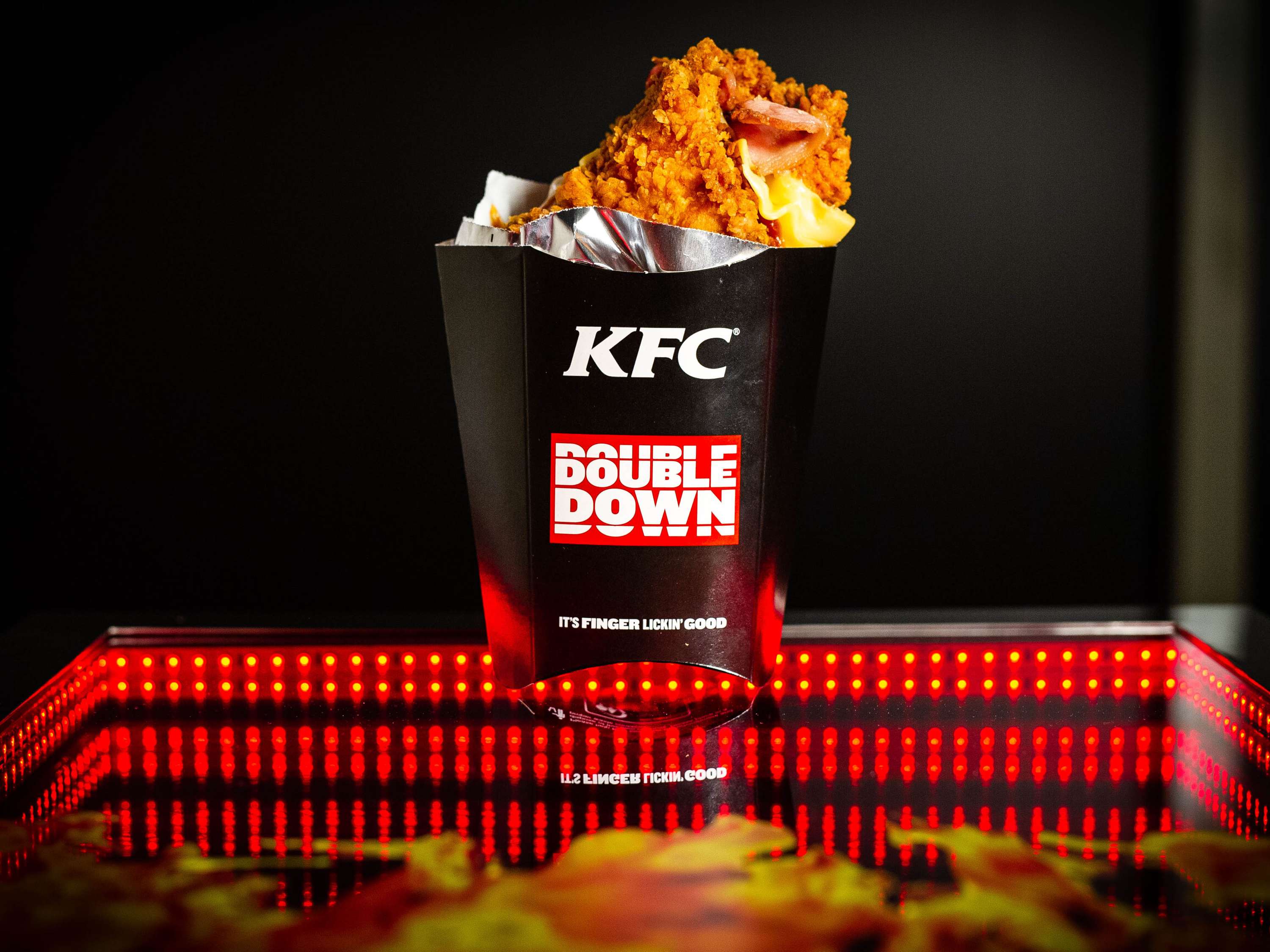 KFC Zinger Double Down by Proud Robinson + Partners