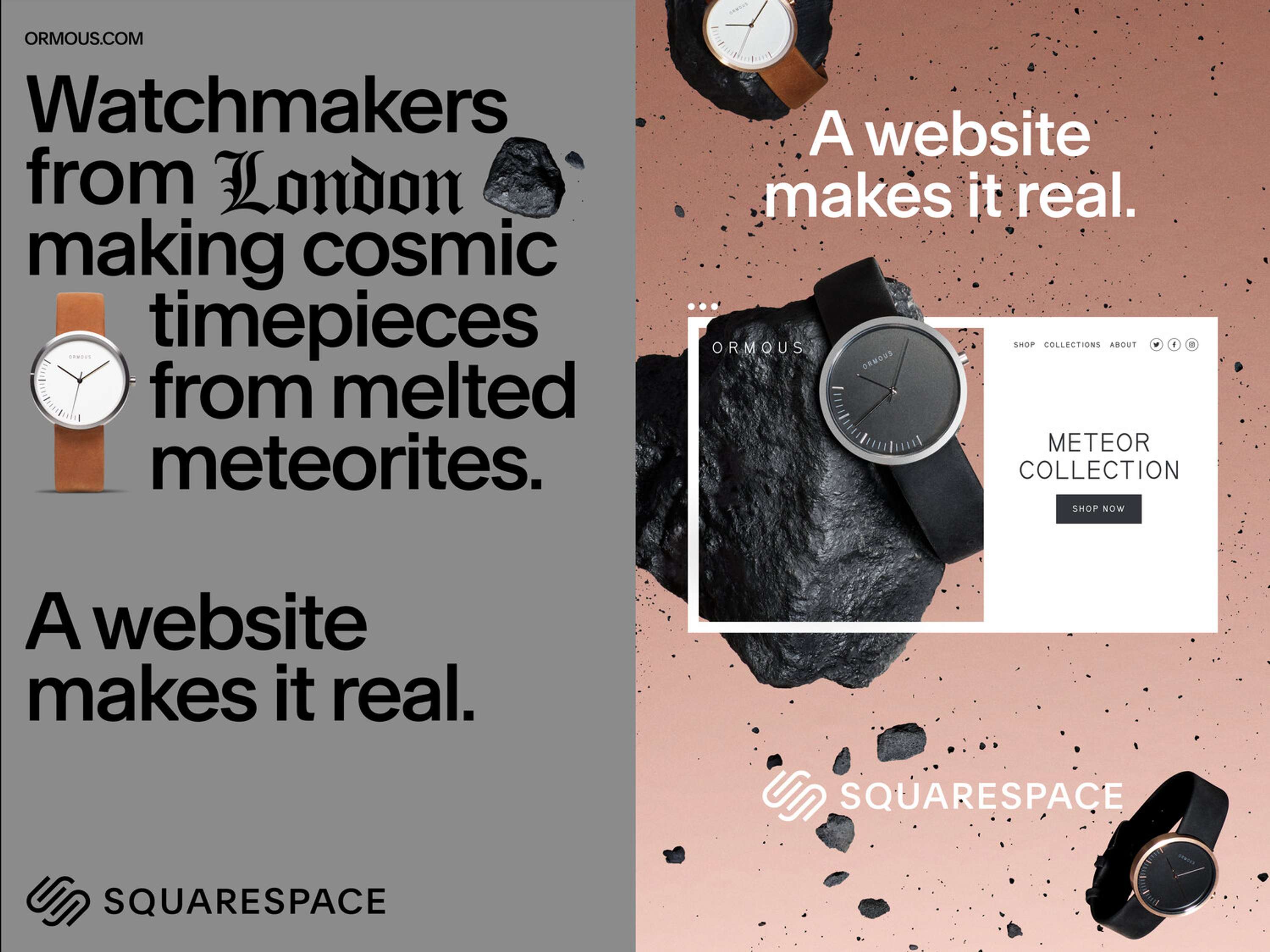 Squarespace - Make it Real Global OOH by Clare Anderson