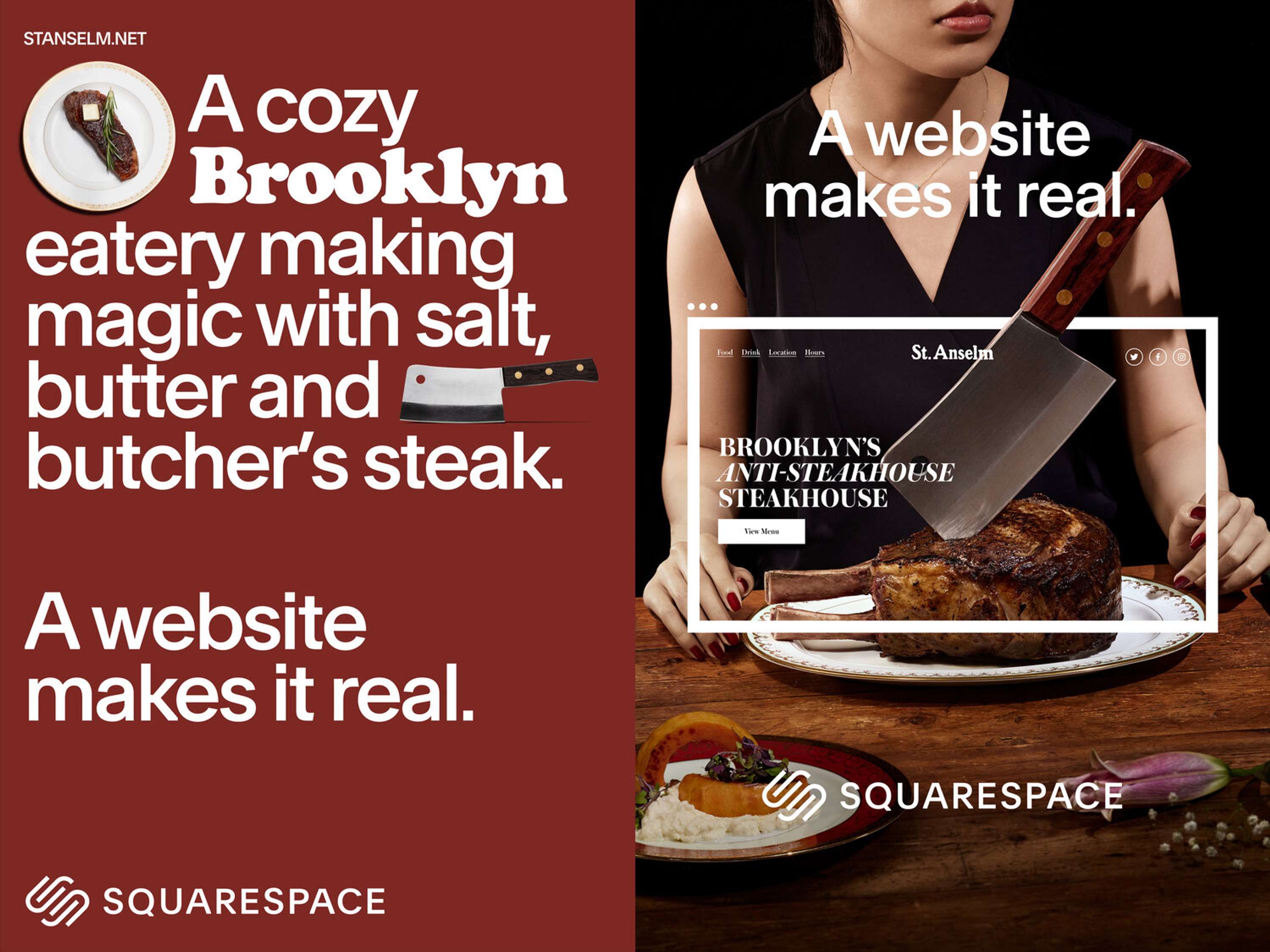 Squarespace - Make it Real Global OOH by Clare Anderson