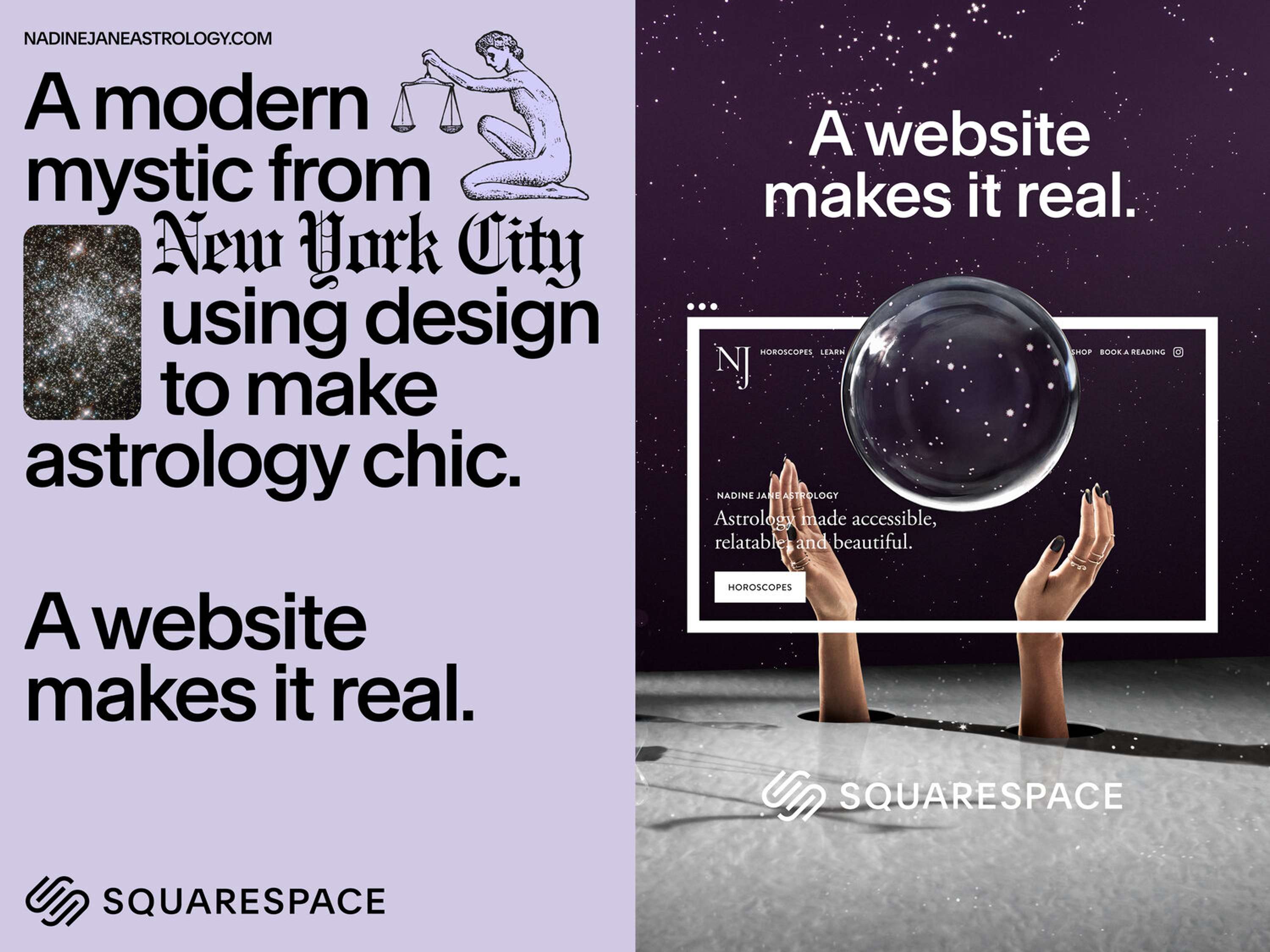 Squarespace - Make it Real Global OOH by Clare Anderson