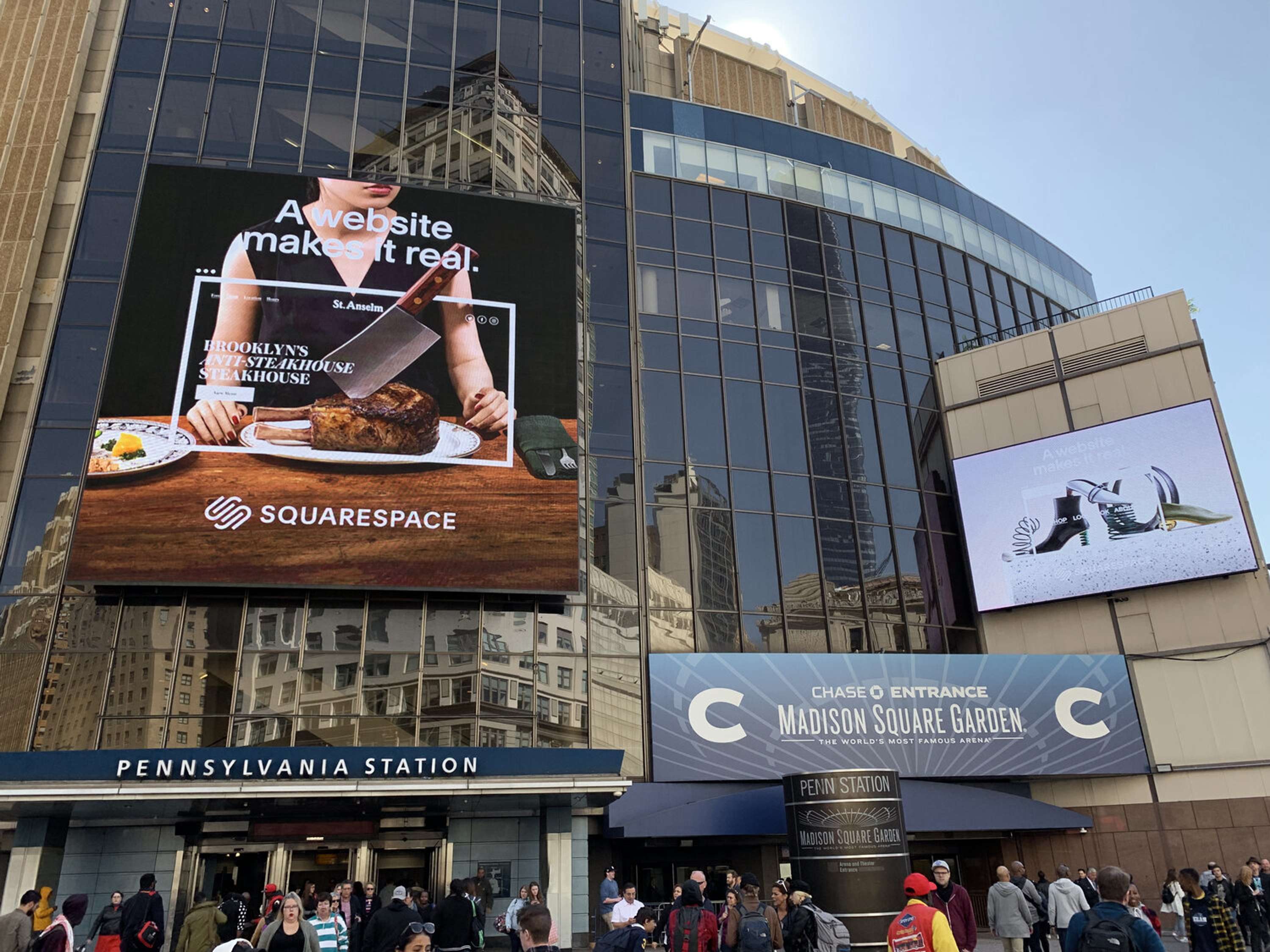 Squarespace - Make it Real Global OOH by Clare Anderson