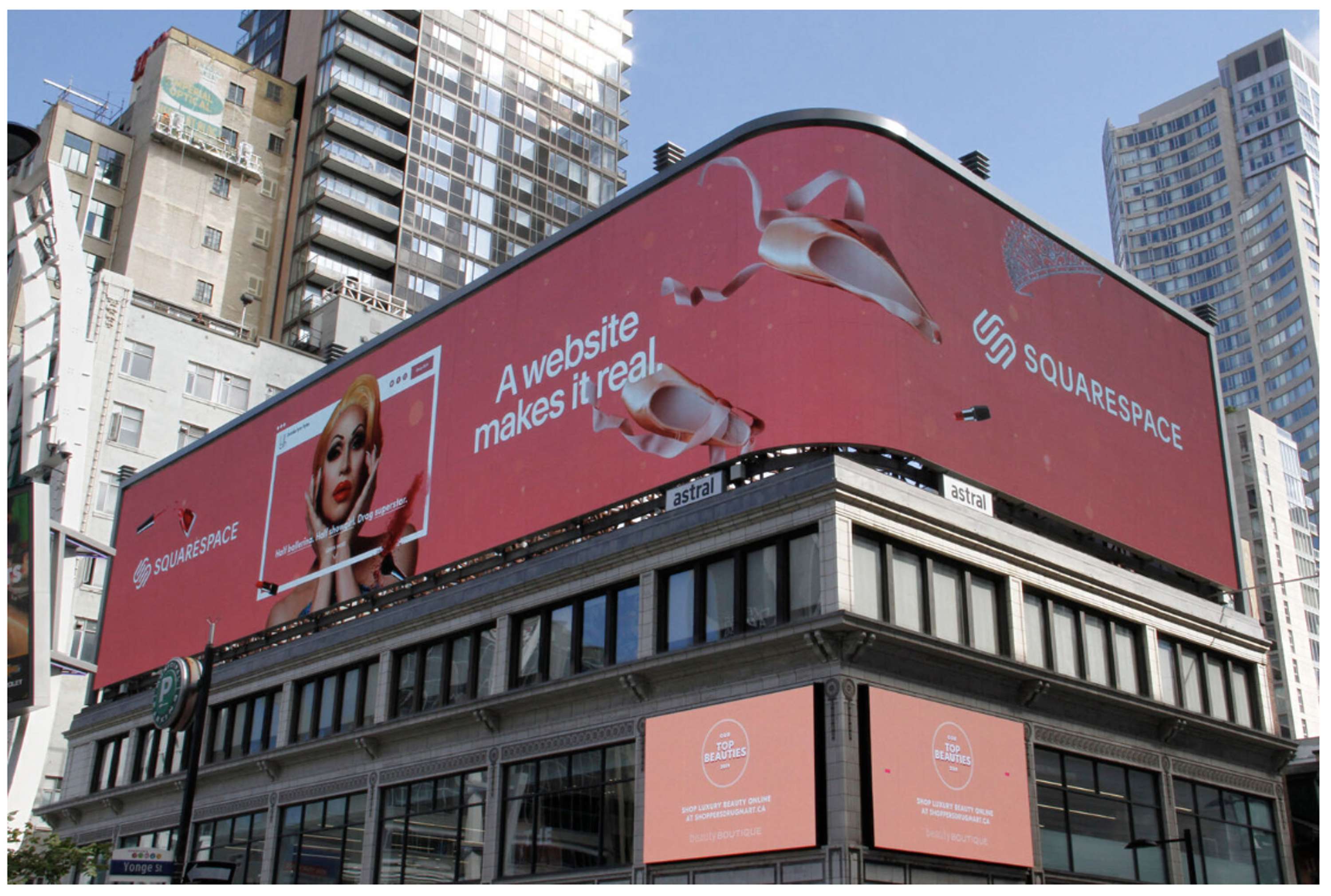 Squarespace - Make it Real Global OOH by Clare Anderson