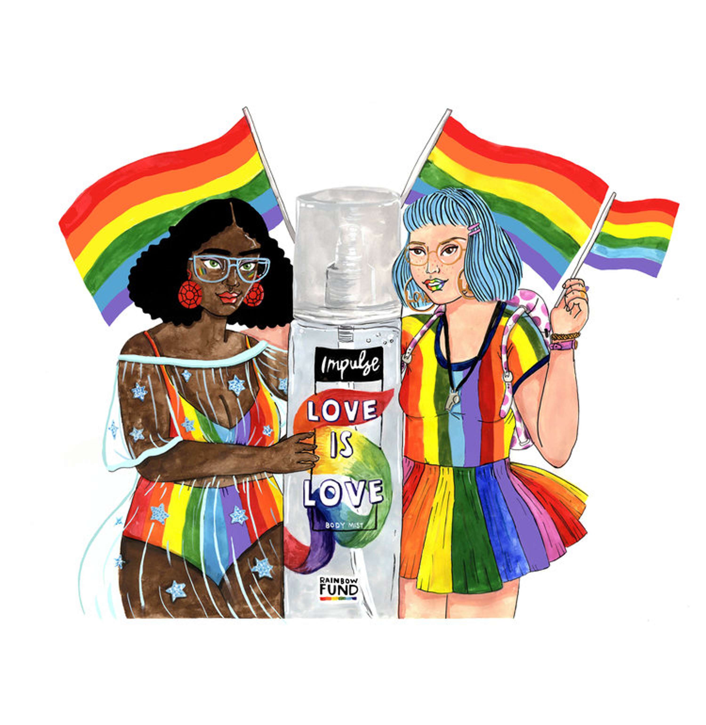 client work - Impulse x Pride by Ella Masters