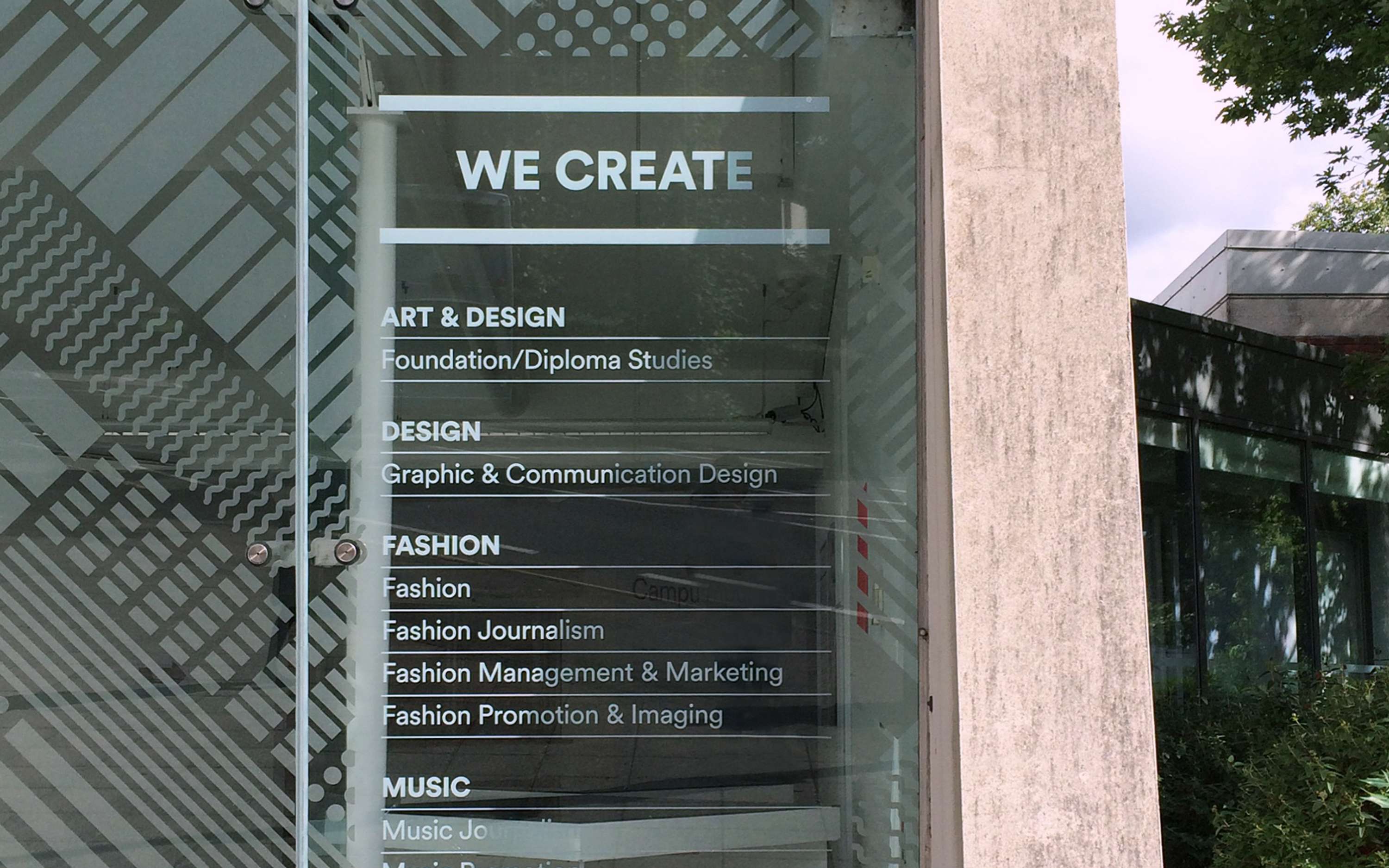 University for the Creative Arts – Intersection by Urjuan Toosy