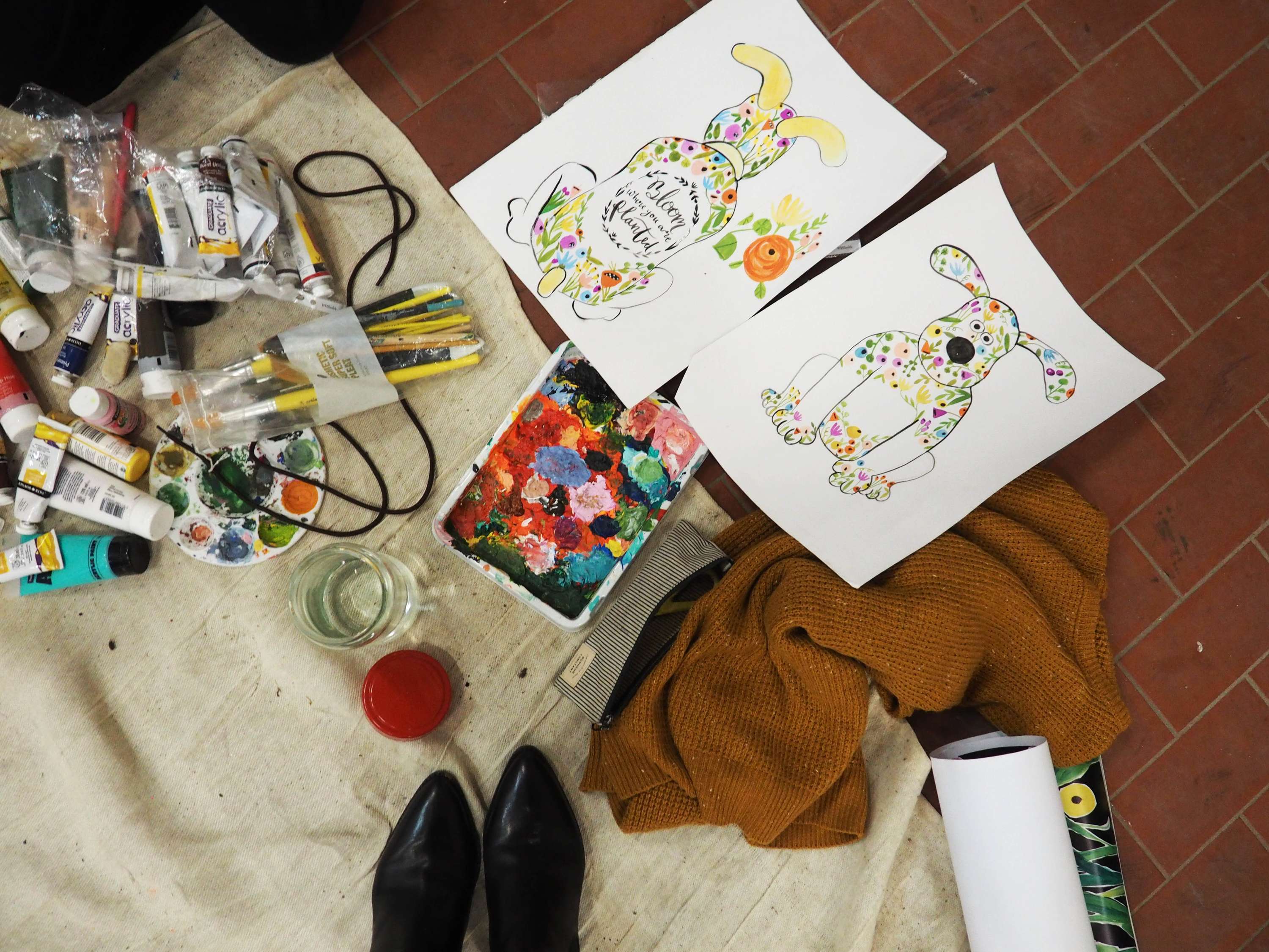 Gromit unleashed Artist - Bristol in Bloom by Ella Masters