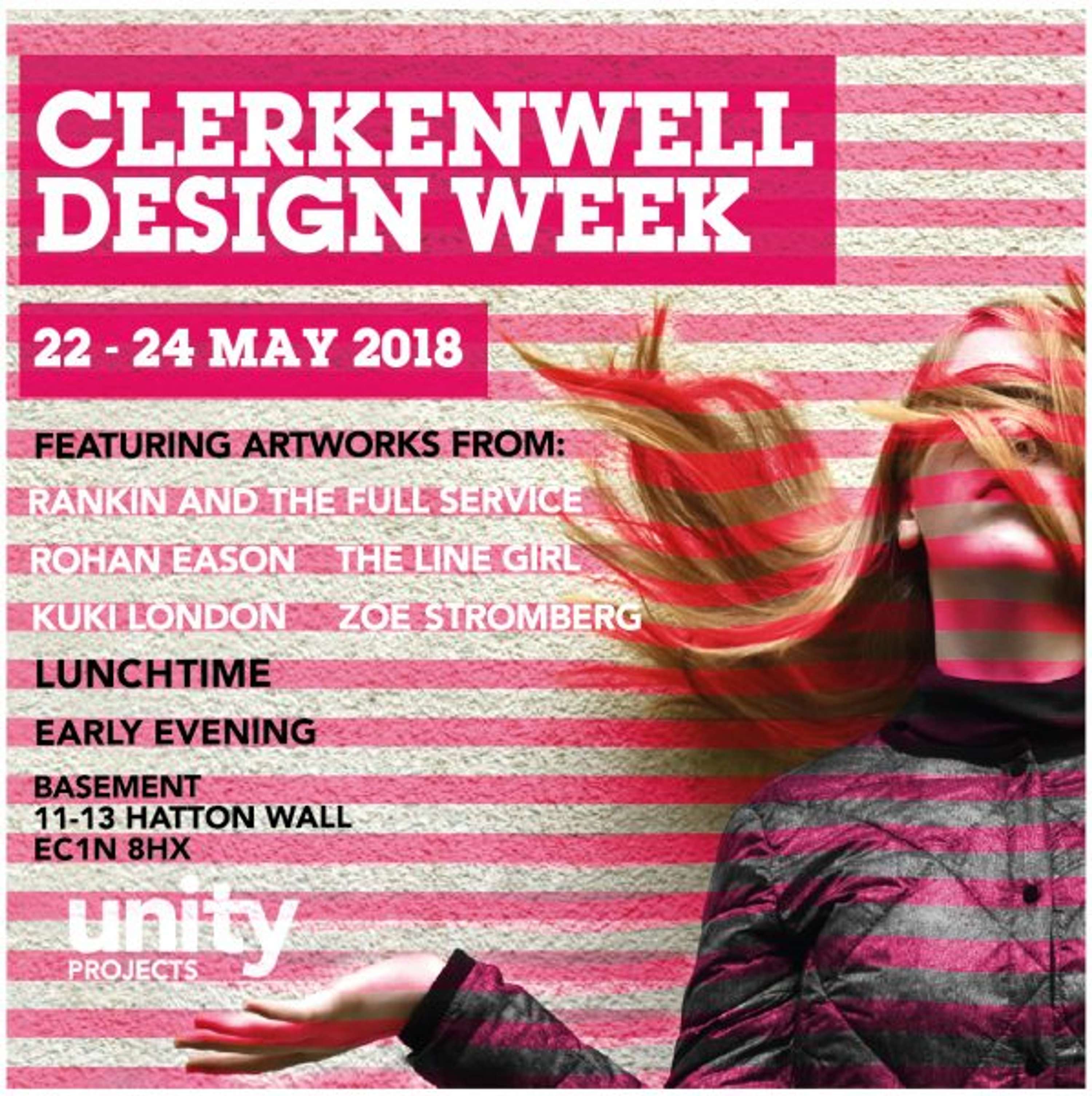Unity Projects @ Clerkenwell Design Week by Hazel Beevers