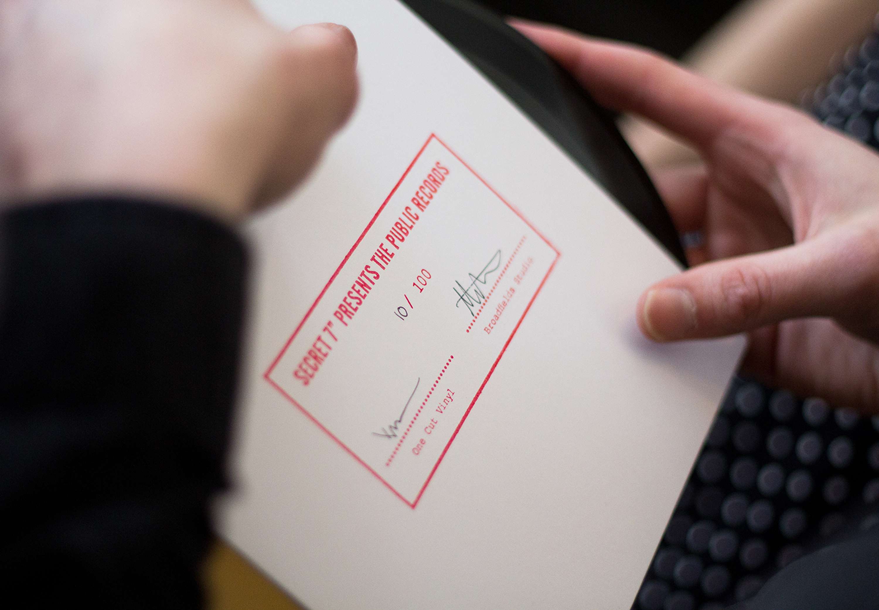 The Public Records by Secret 7"