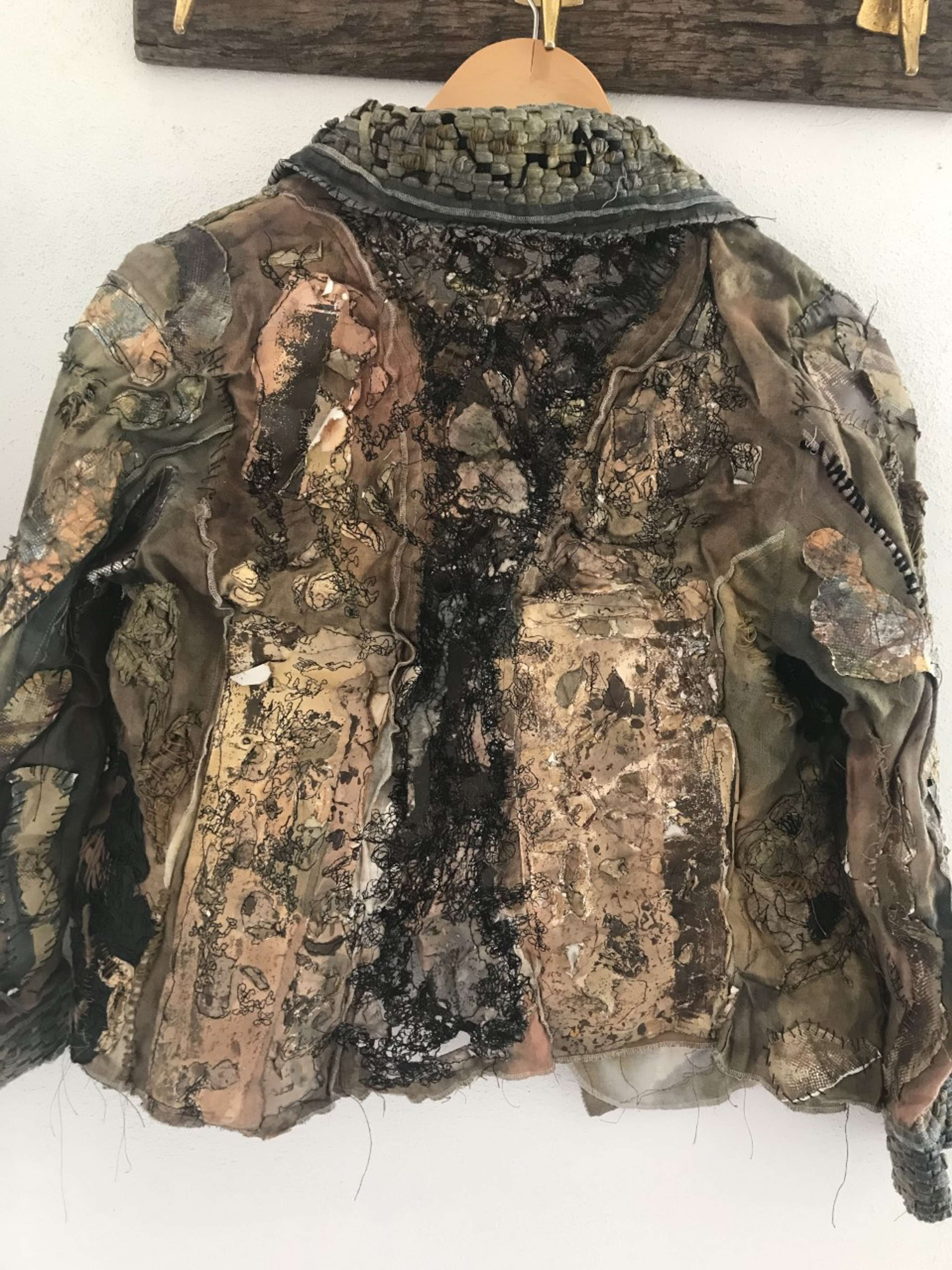 Eroding textiles by Sabrina Siotto