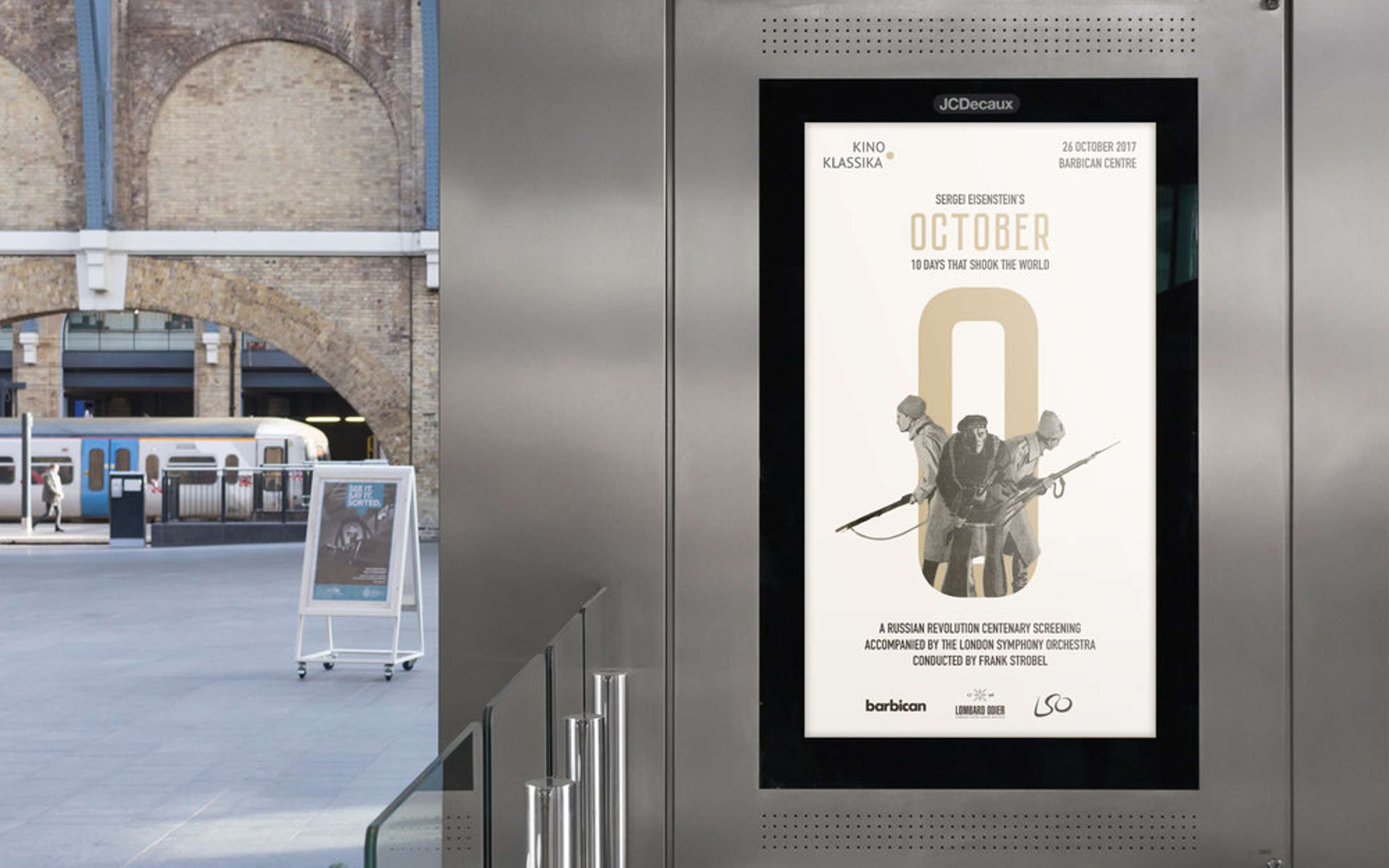 Identity for Gala Screening of «October: Ten Days That Shook The World» by Alex Poryadina