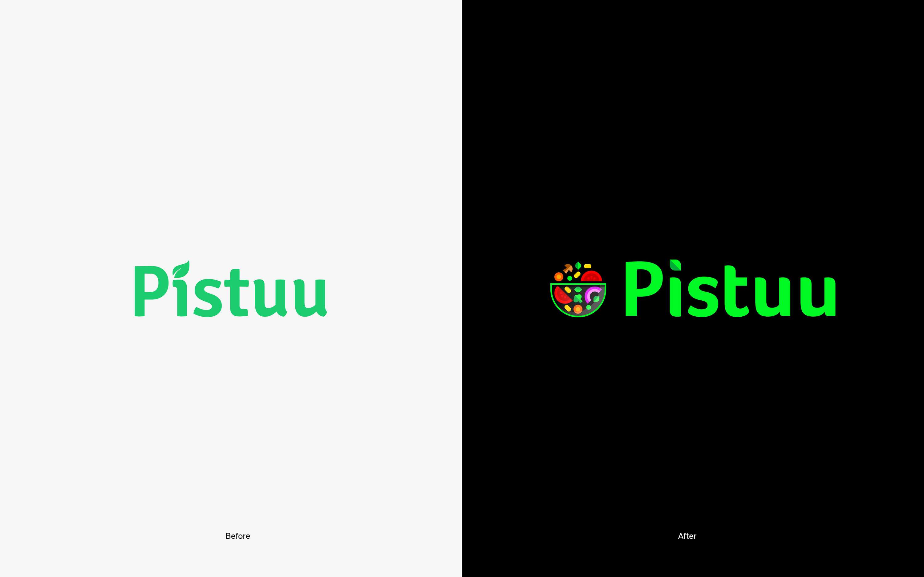 Logotype and App icon for Pistuu by Alex Poryadina