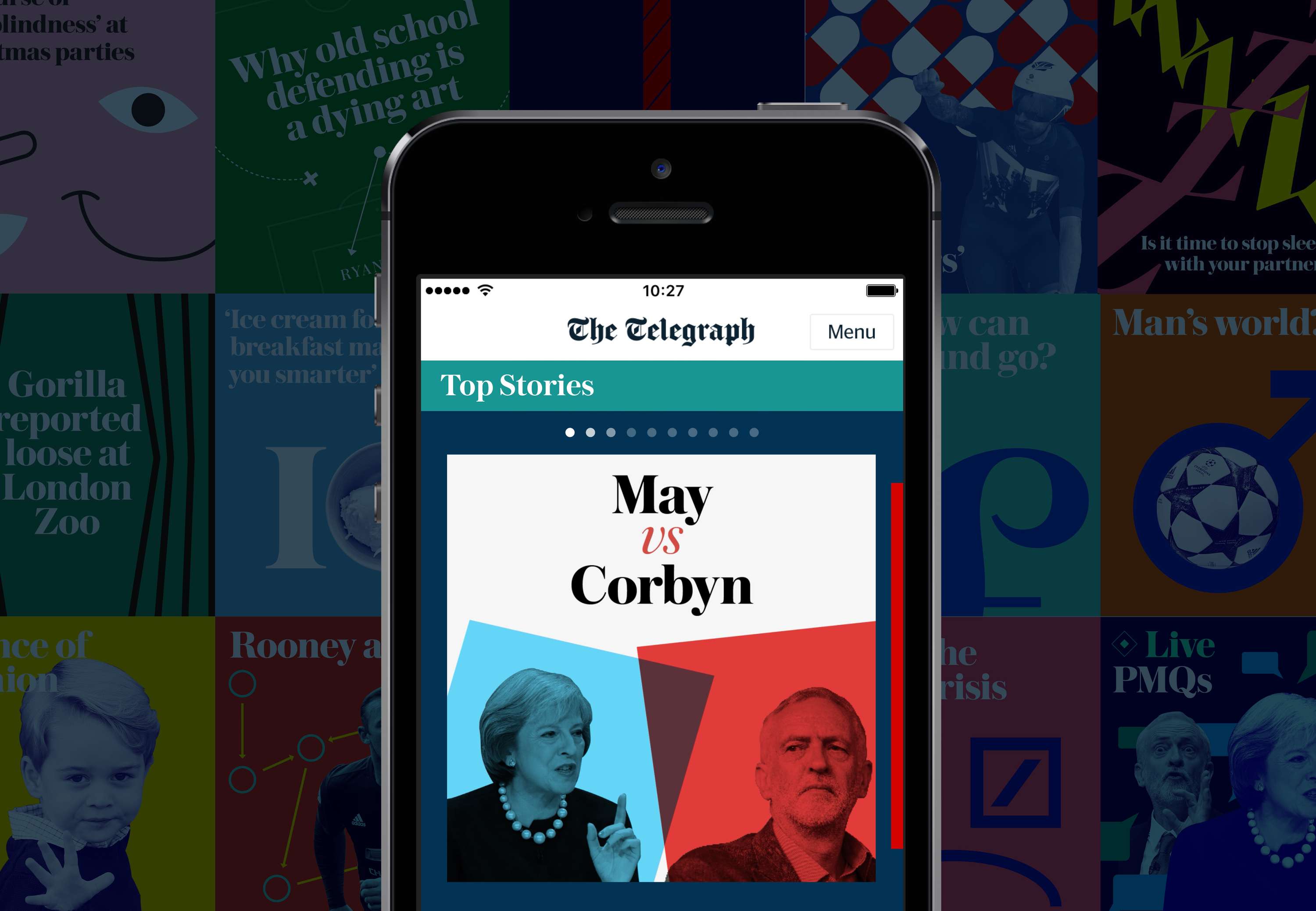 The Telegraph app by Nicola Ryan