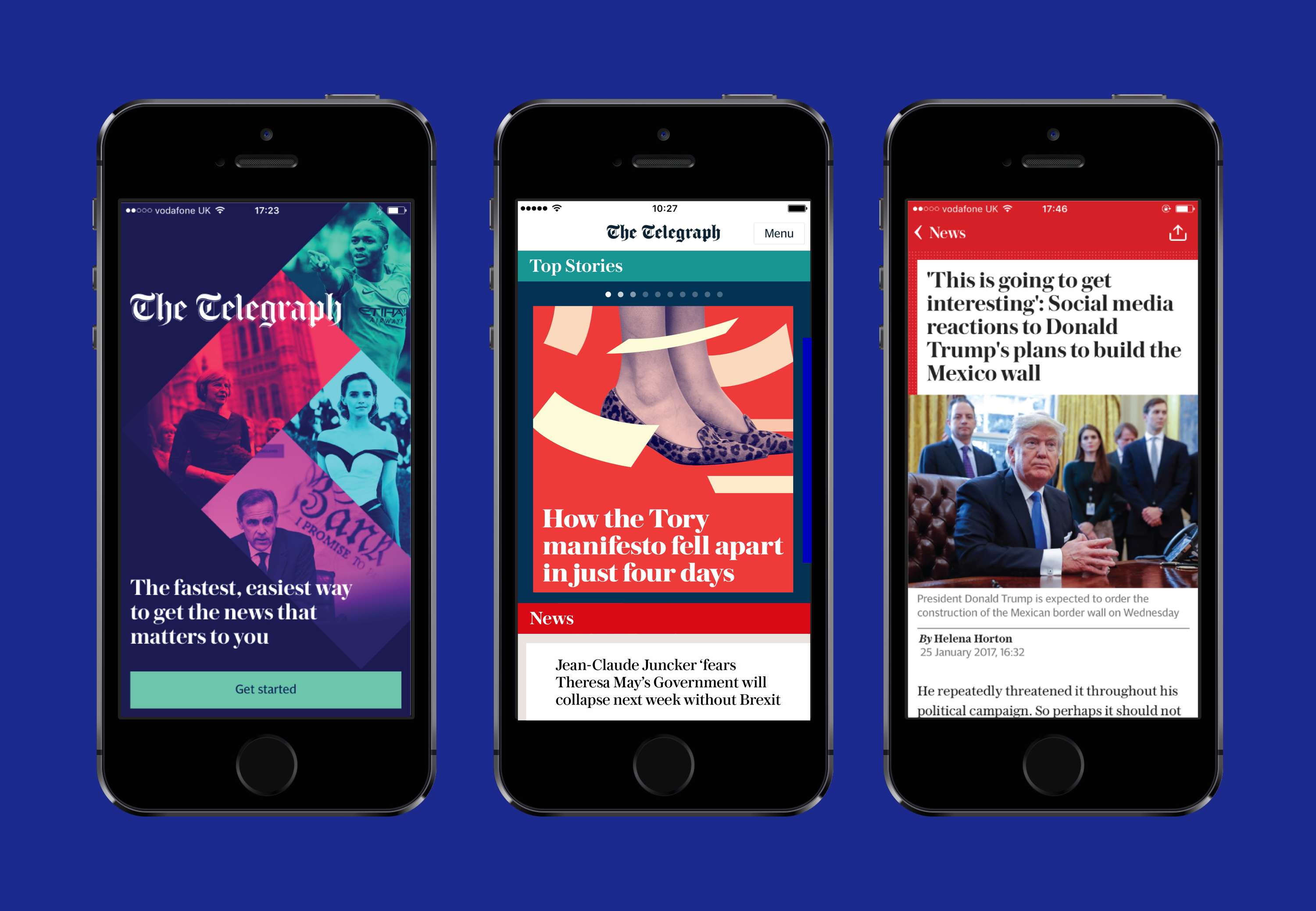 The Telegraph app by Nicola Ryan