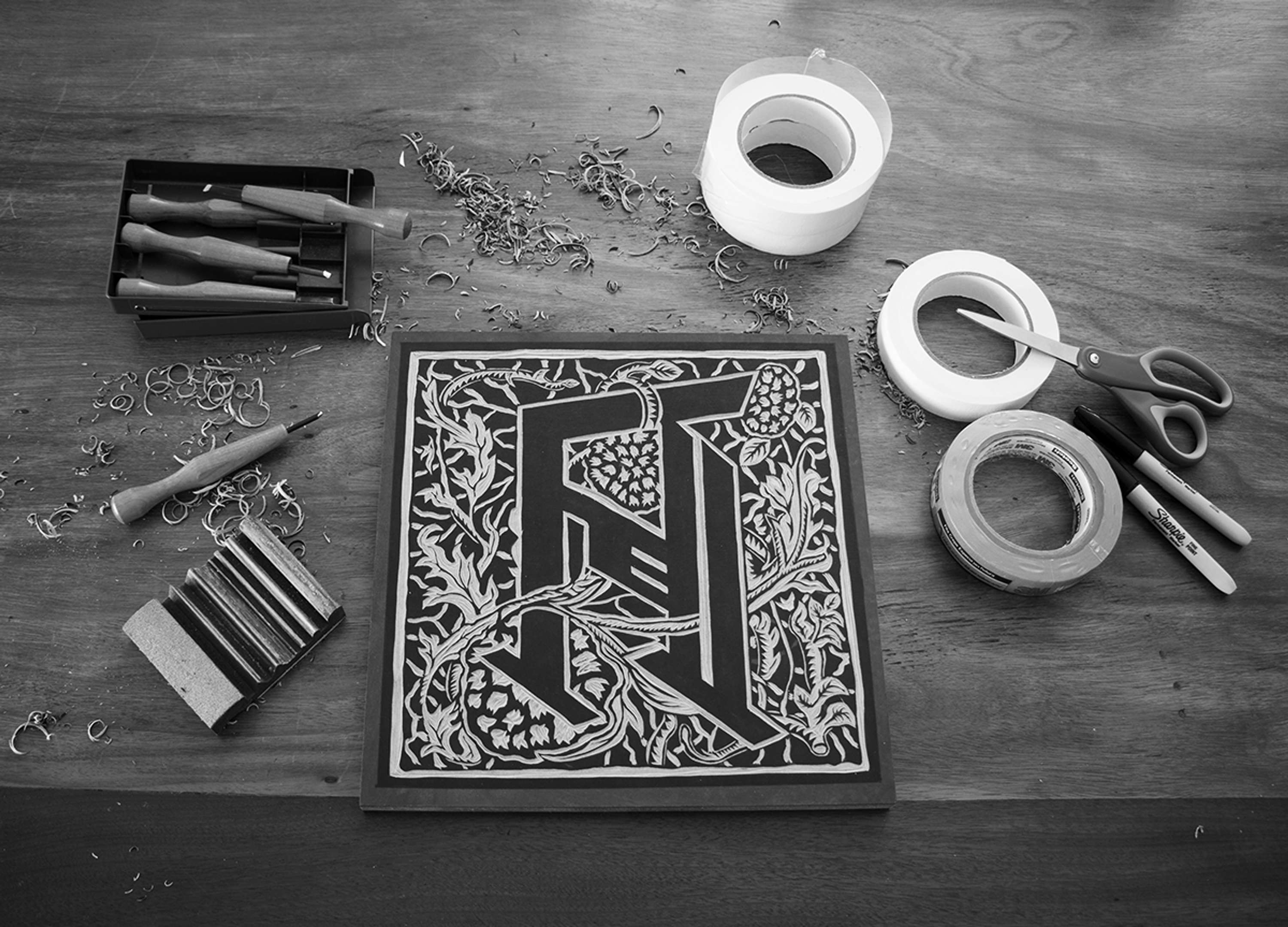 Printmaking by Vitor Meuren