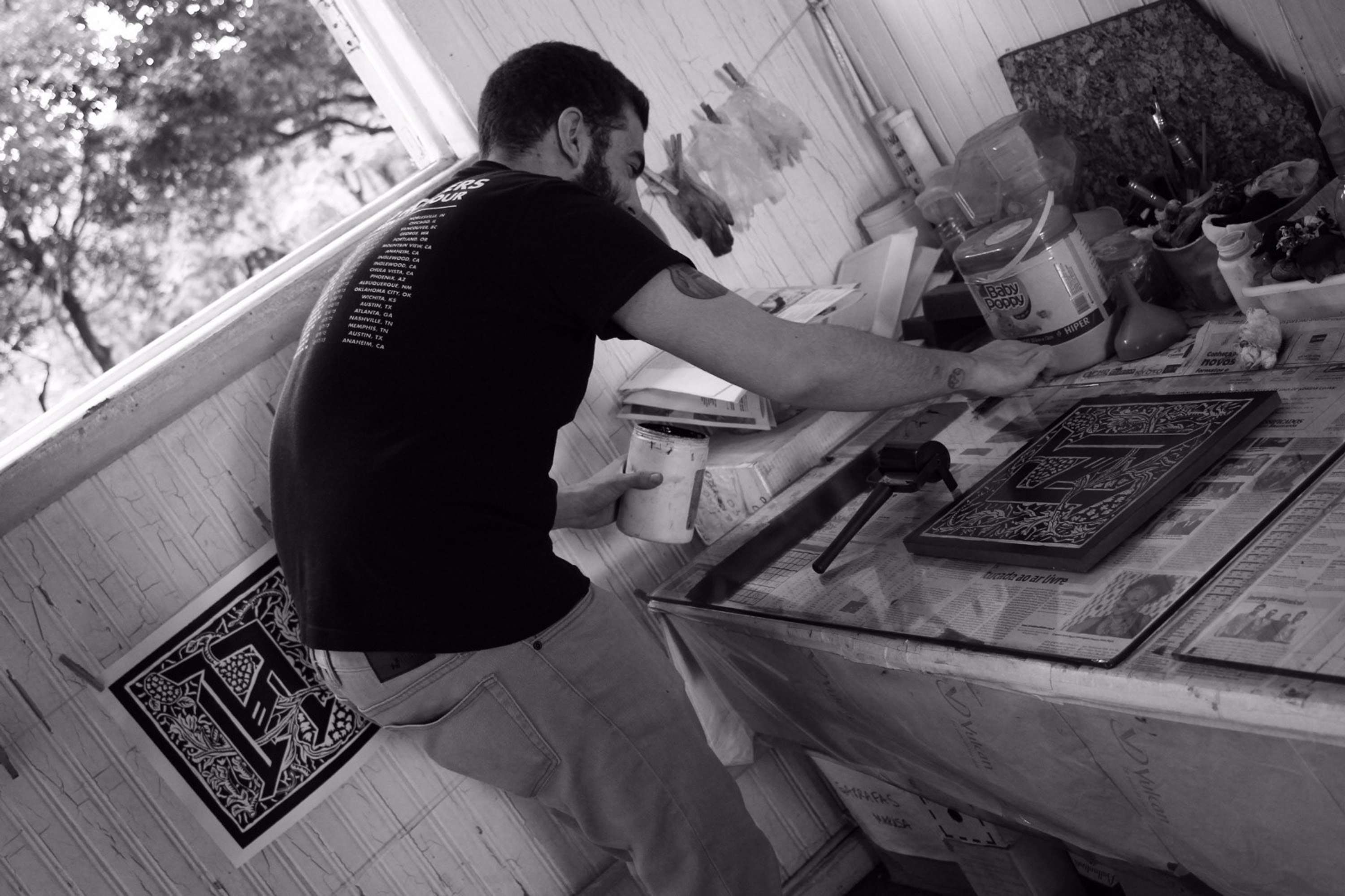 Printmaking by Vitor Meuren