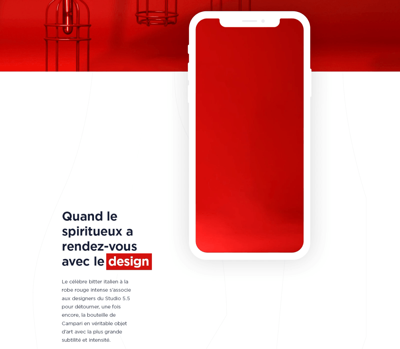 Campari, Instant Xperience Ceci n'est pas une bouteille by Karine Boston