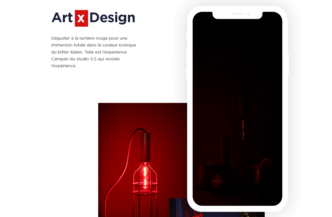 Campari, Instant Xperience Ceci n'est pas une bouteille by Karine Boston