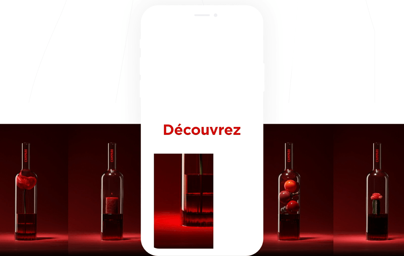Campari, Instant Xperience Ceci n'est pas une bouteille by Karine Boston