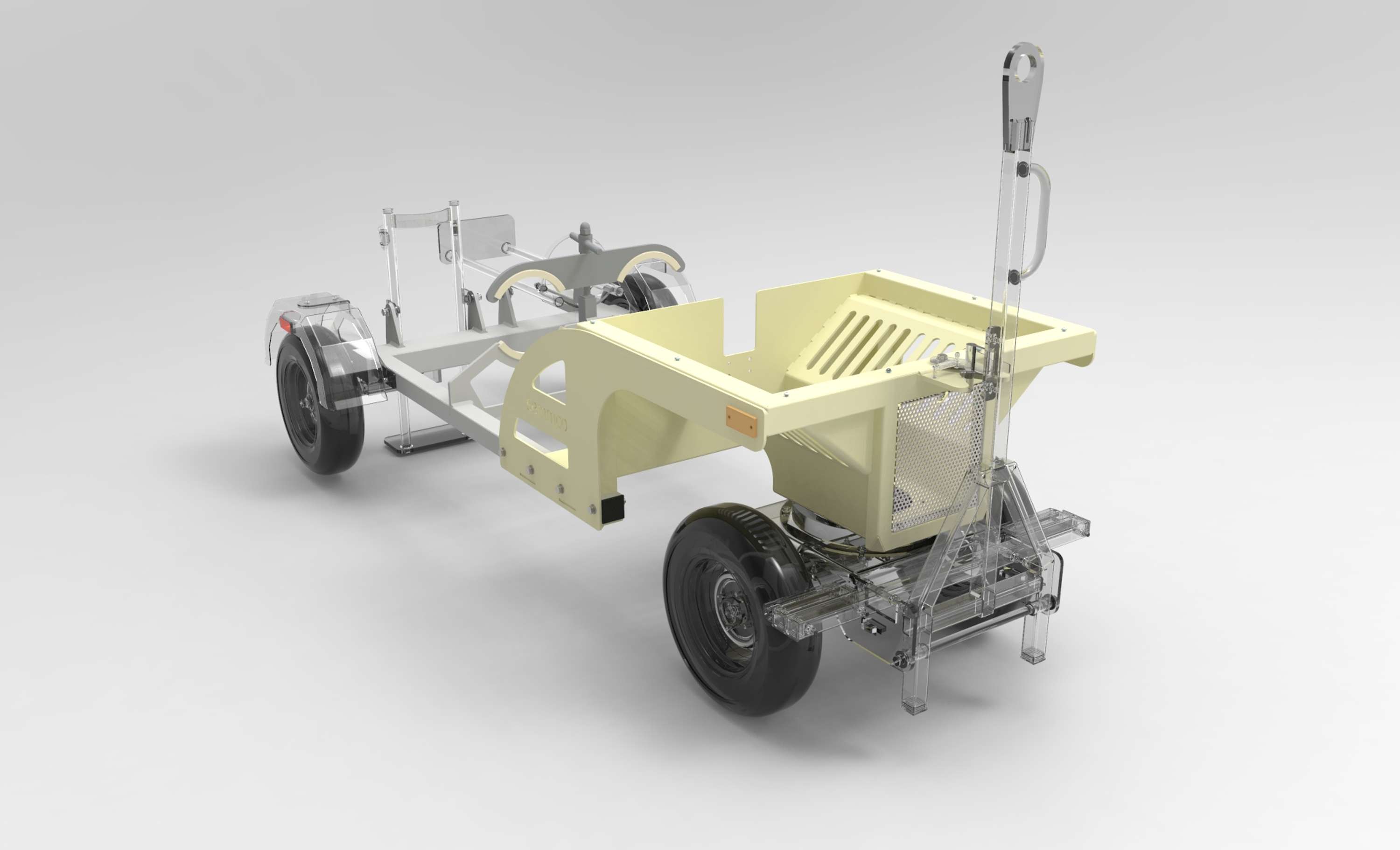 OXYGEN / NITROGEN TROLLEYS by Ludovic BETREMIEUX