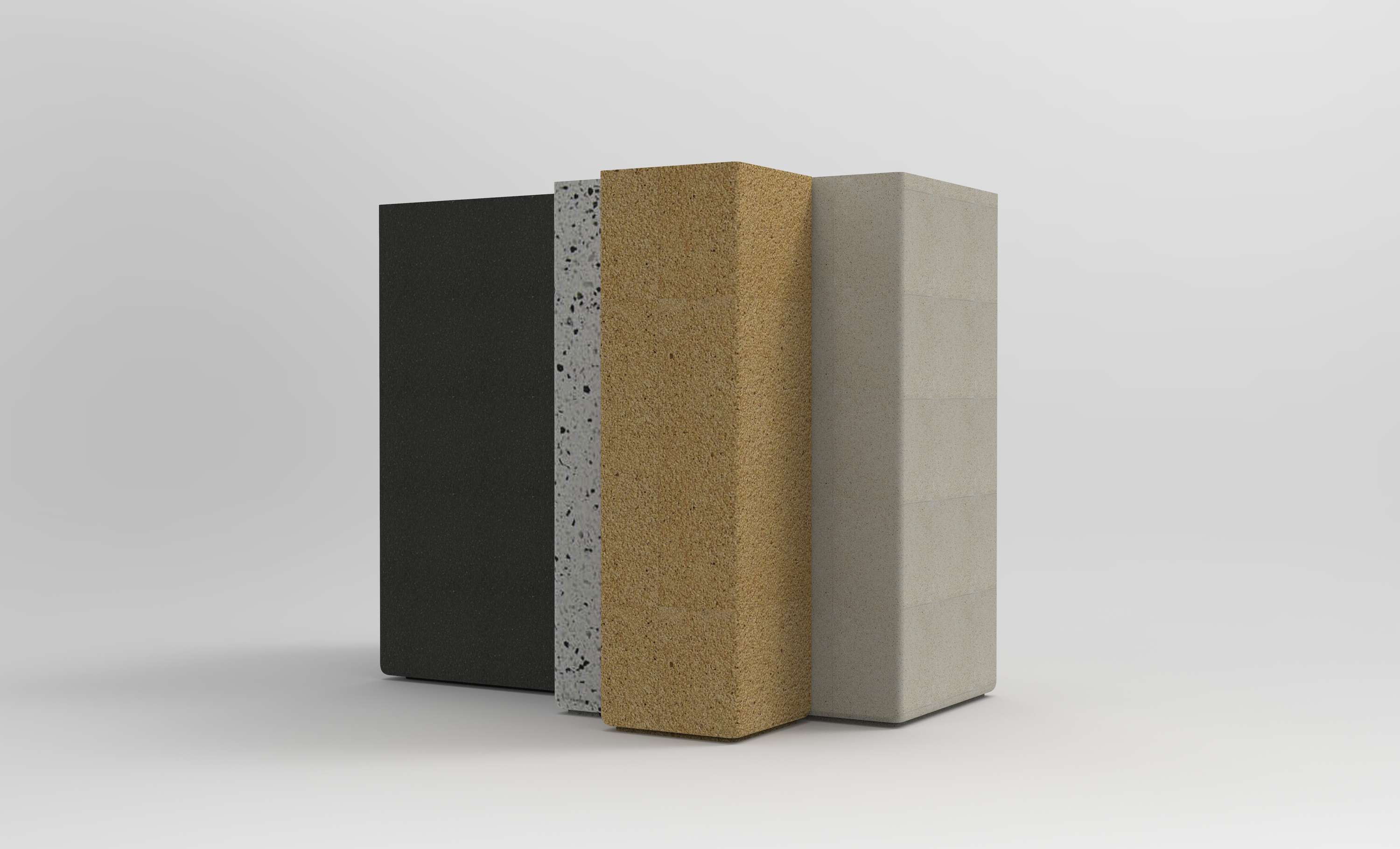 JESMONITE CASTING POTS by Ludovic BETREMIEUX
