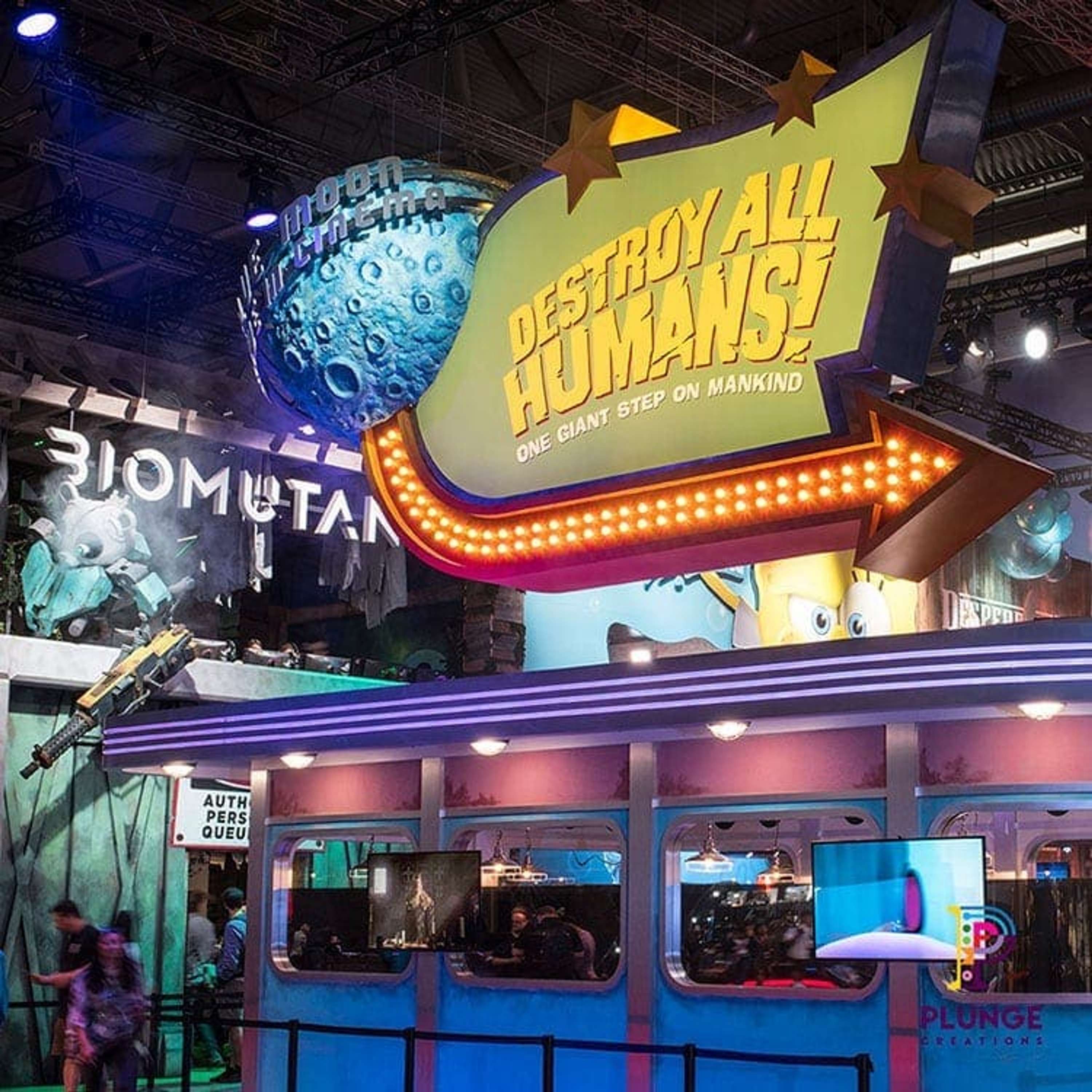 Gamescom 2019: THQ Nordic Booth by Plunge Creations Limited