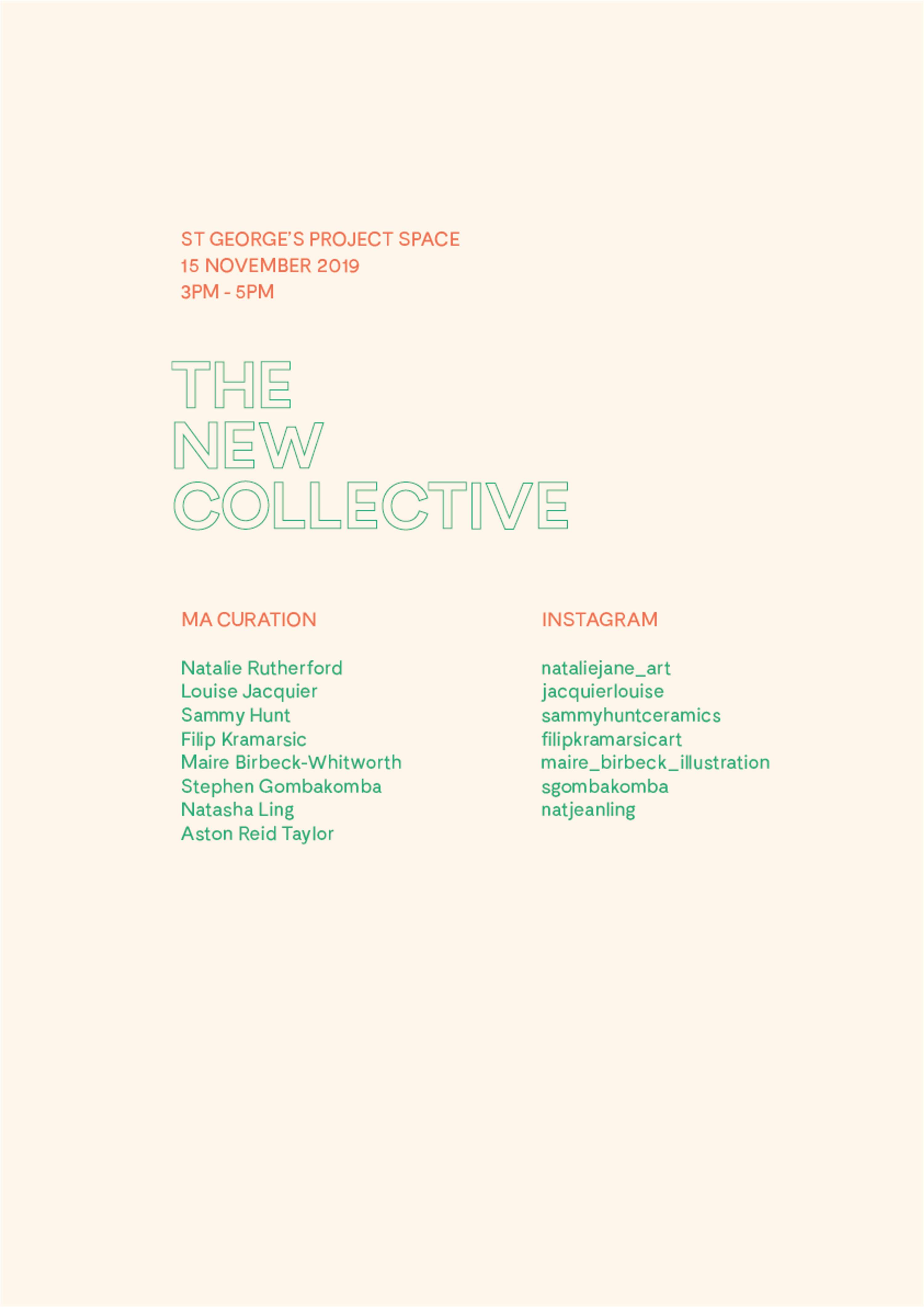 The New Collective by Stephen Tadiwanashe Gombakomba