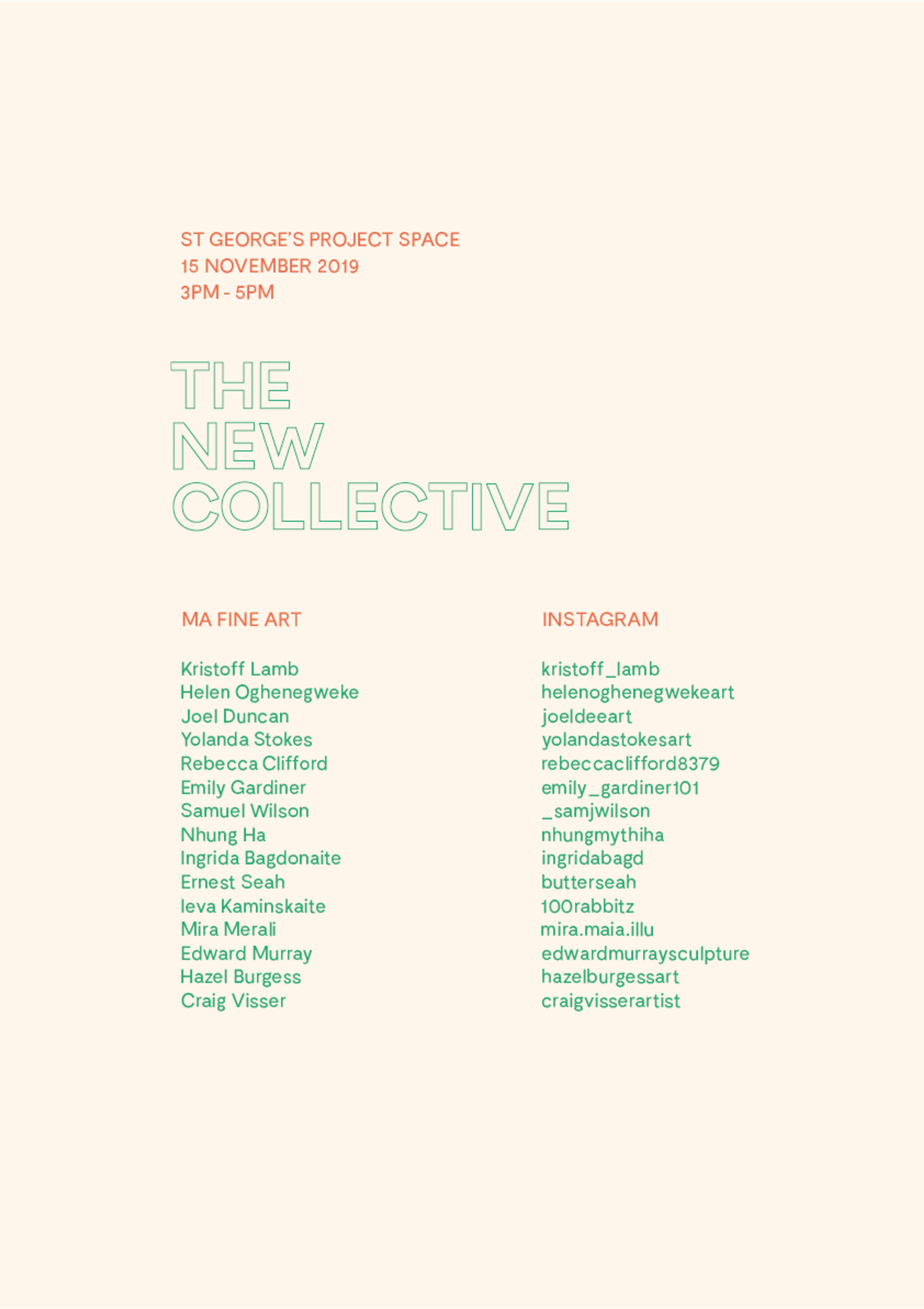 The New Collective by Stephen Tadiwanashe Gombakomba