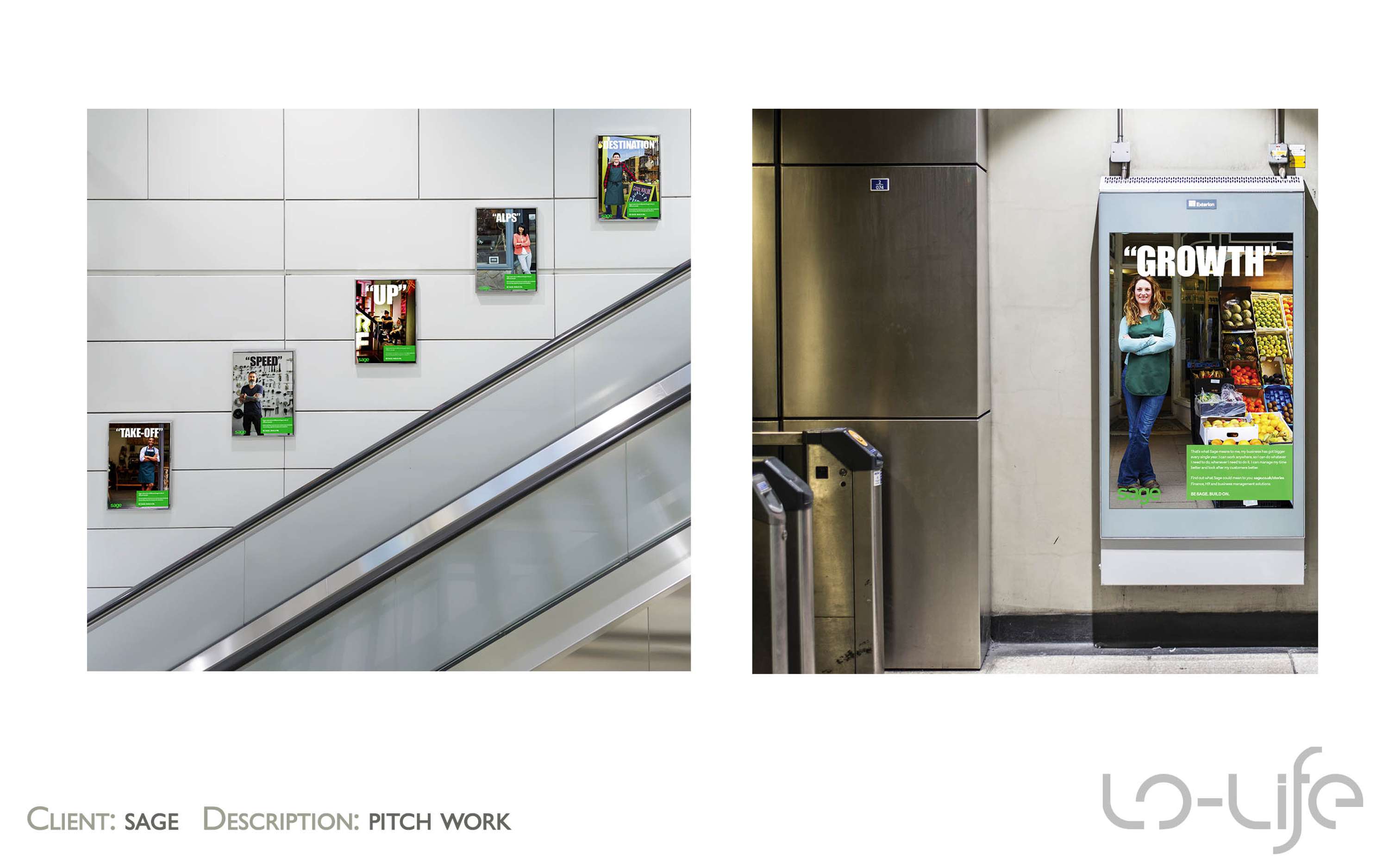 A selection of work produced by Norman Lo