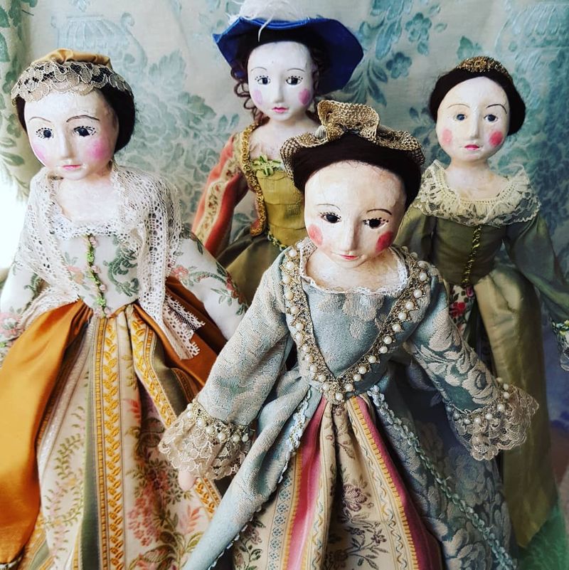Historical doll maker The Great Hulu. by Janey Jones