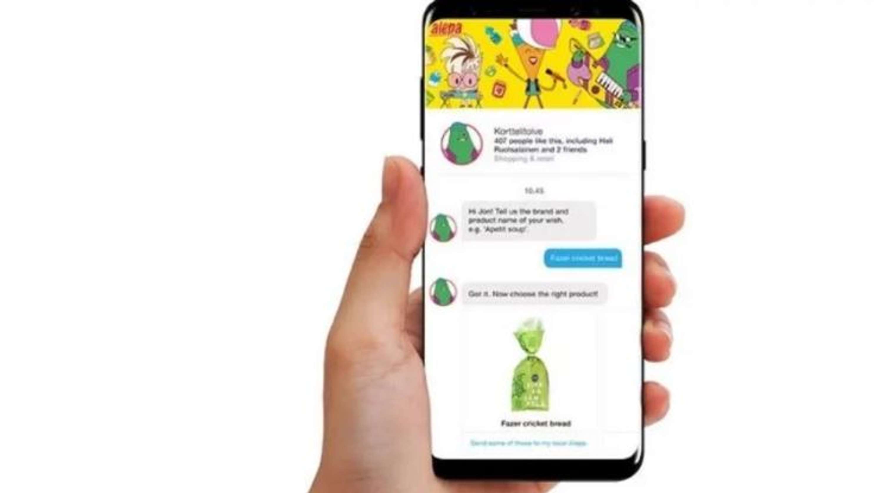 Convenience store takes stocking requests through Facebook bot / by Contagious
