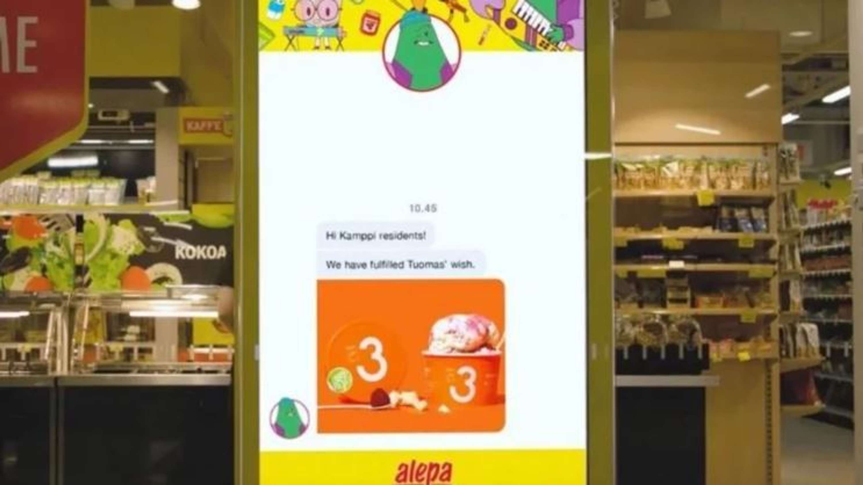 Convenience store takes stocking requests through Facebook bot / by Contagious