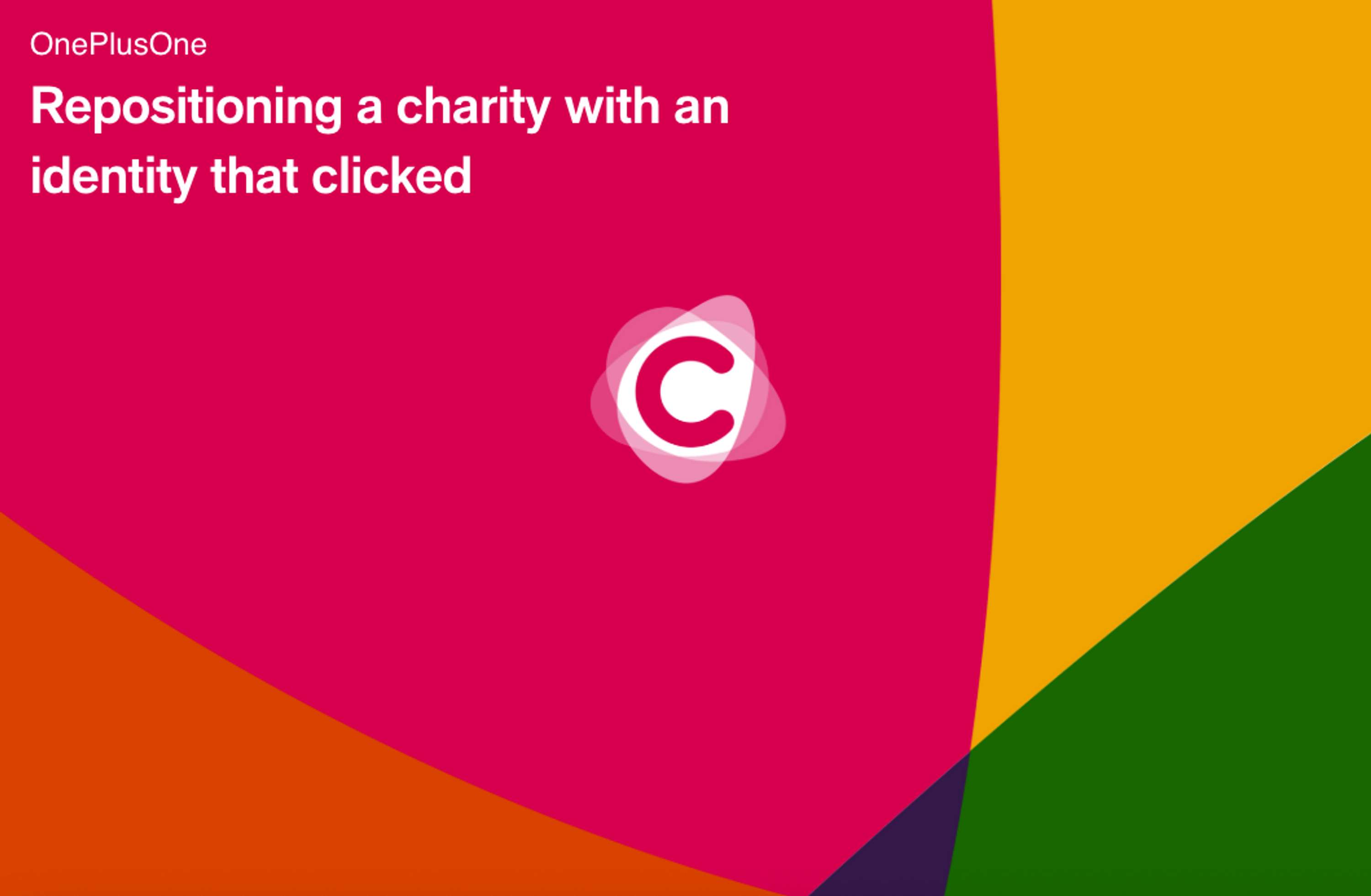 Repositioning a charity with an identity that clicked by Vanda Lengyel