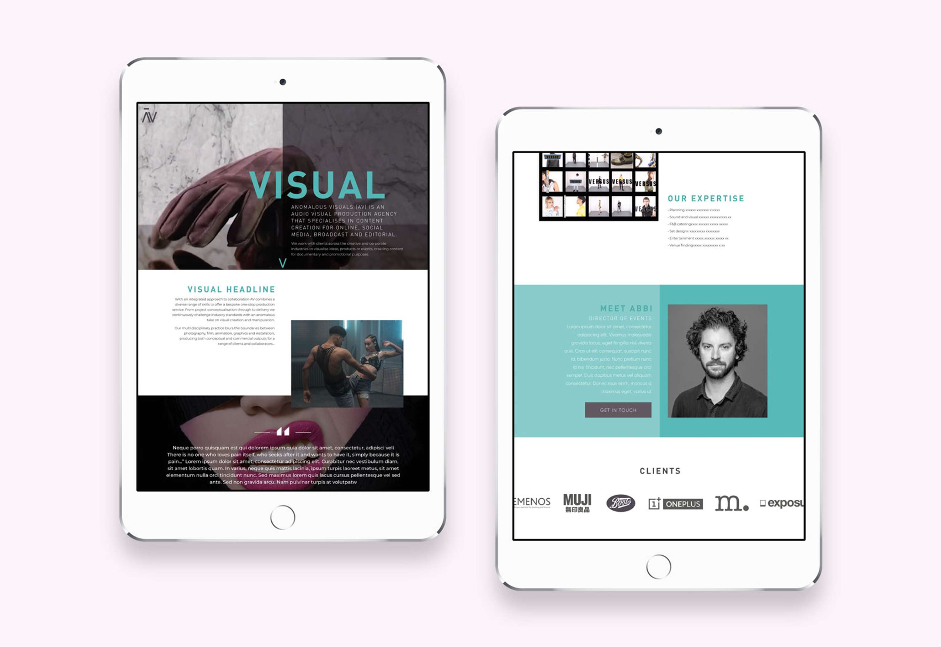 Anomalous Website by Connie Beddow