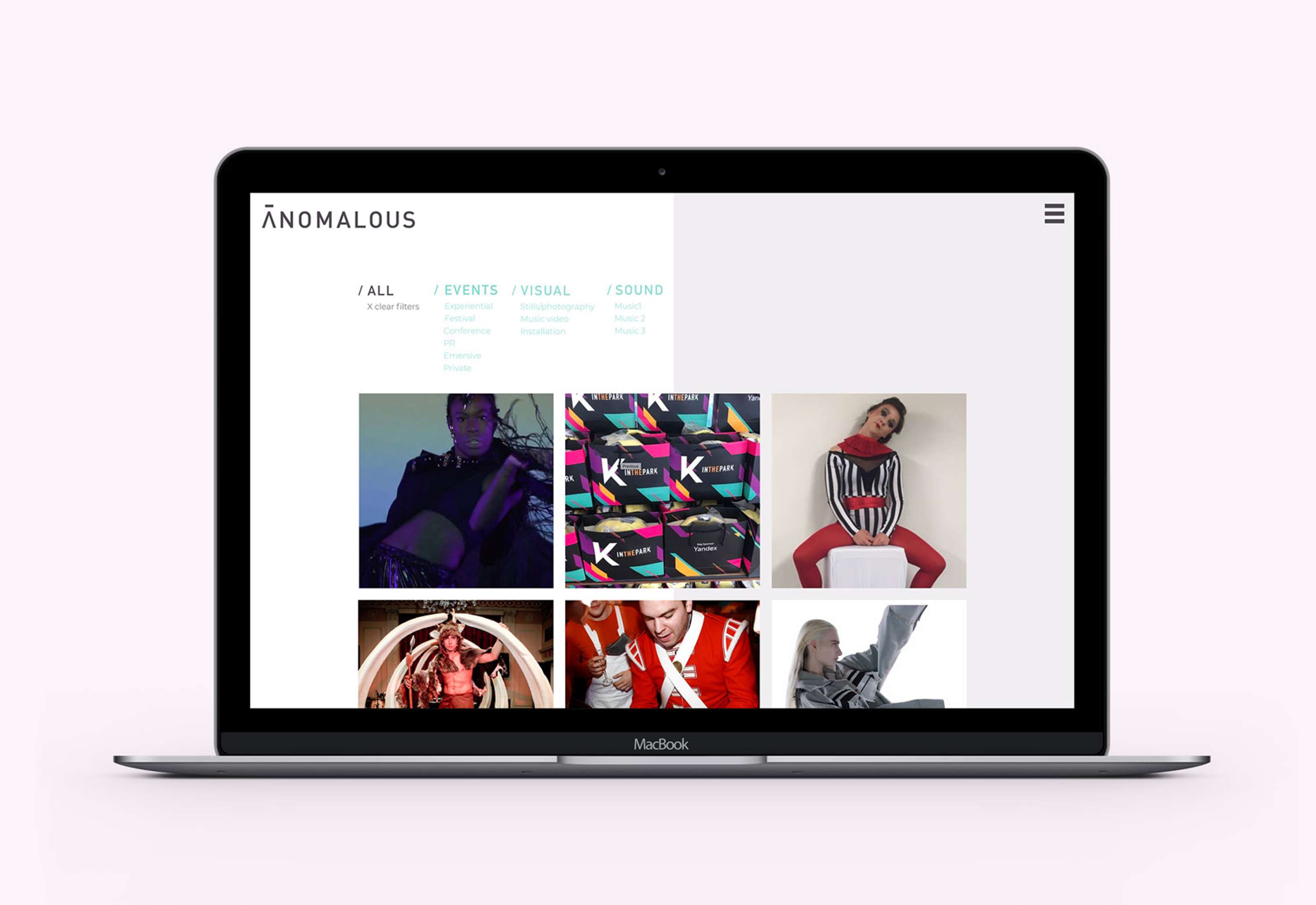 Anomalous Website by Connie Beddow