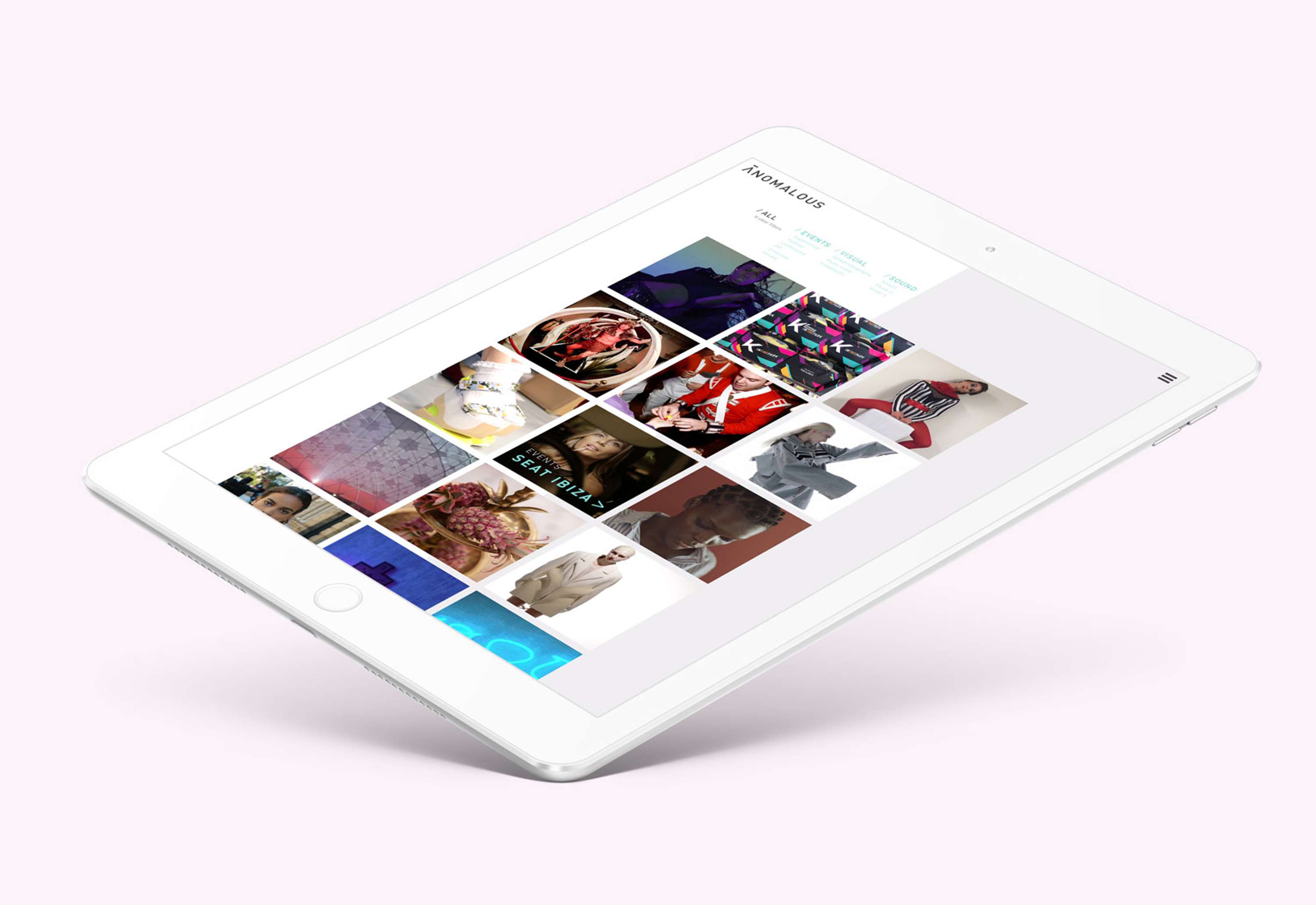 Anomalous Website by Connie Beddow