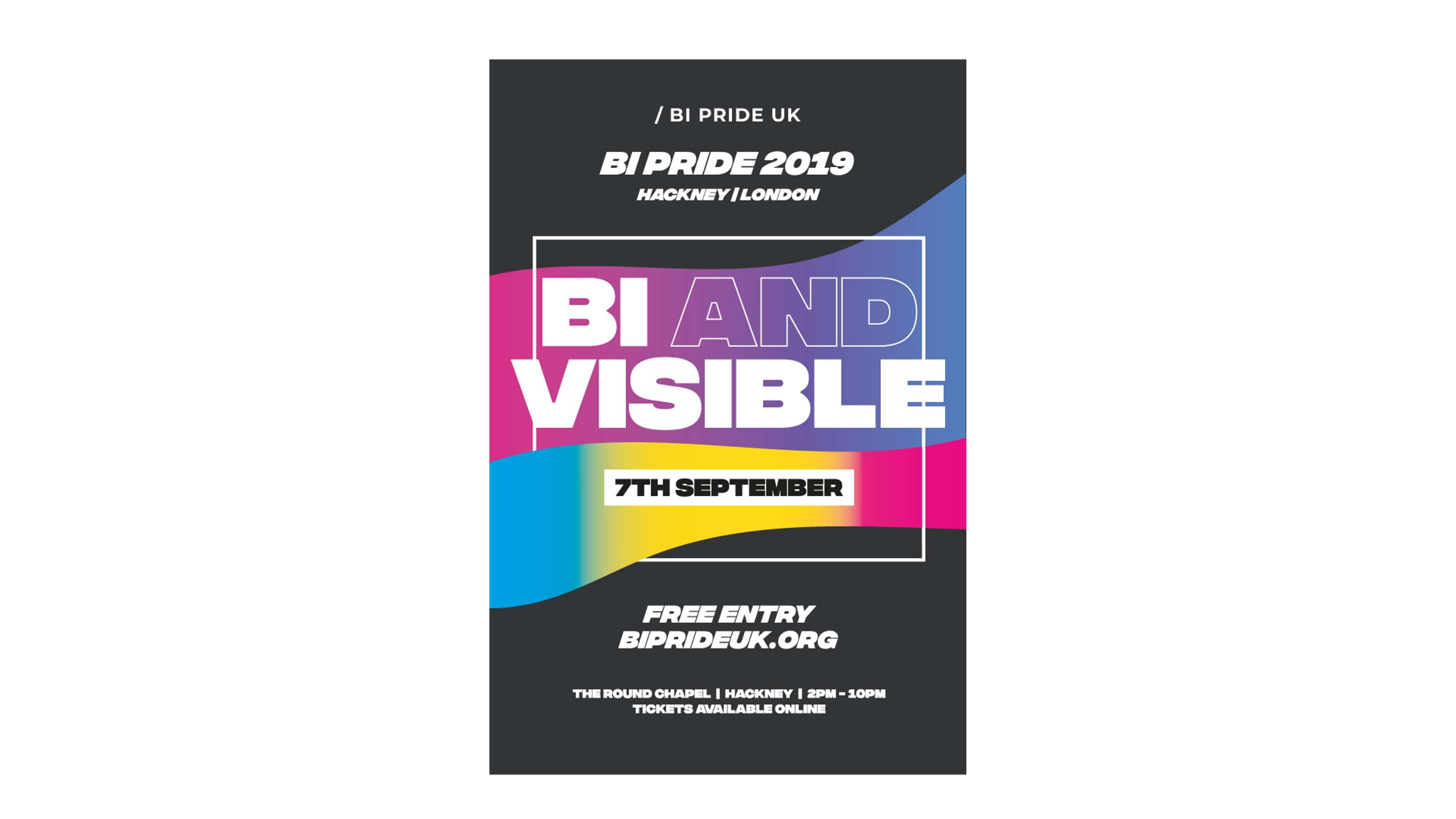 Bi and Visible OOH Campaign by Bi Pride UK